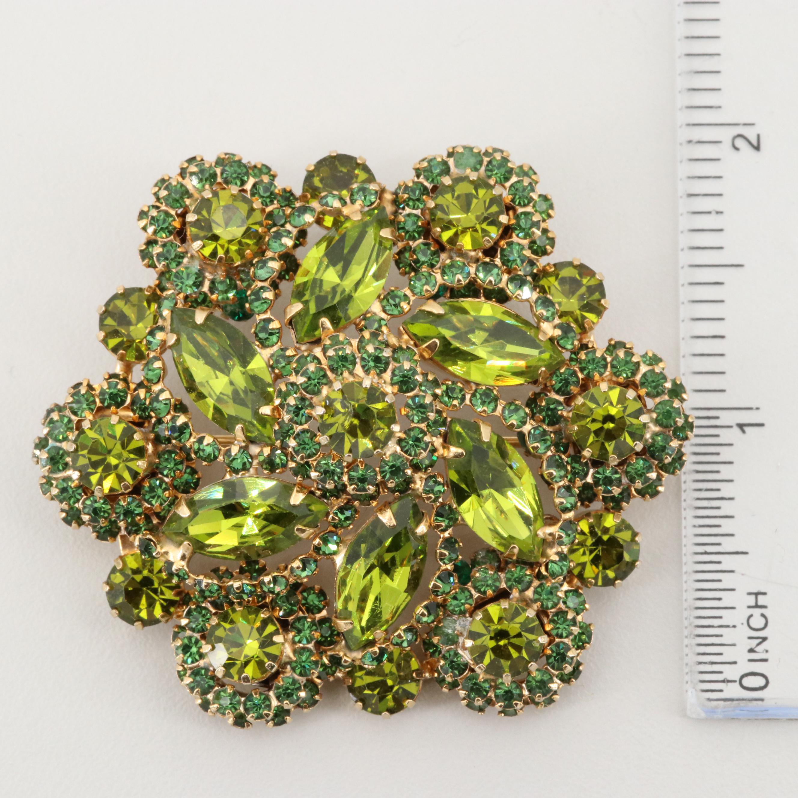 Vintage Weiss Rhinestone Jewelry Suite