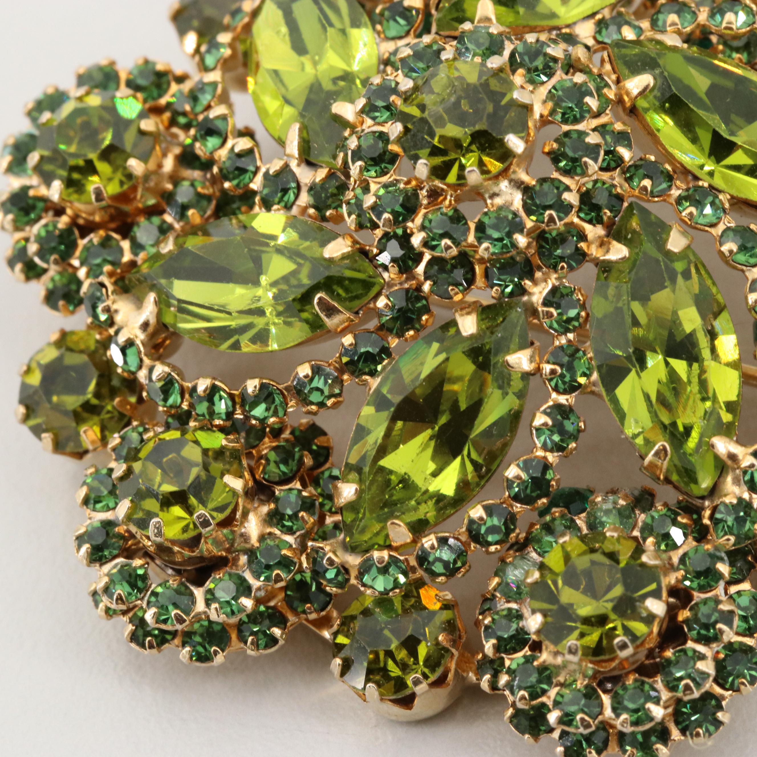 Vintage Weiss Rhinestone Jewelry Suite