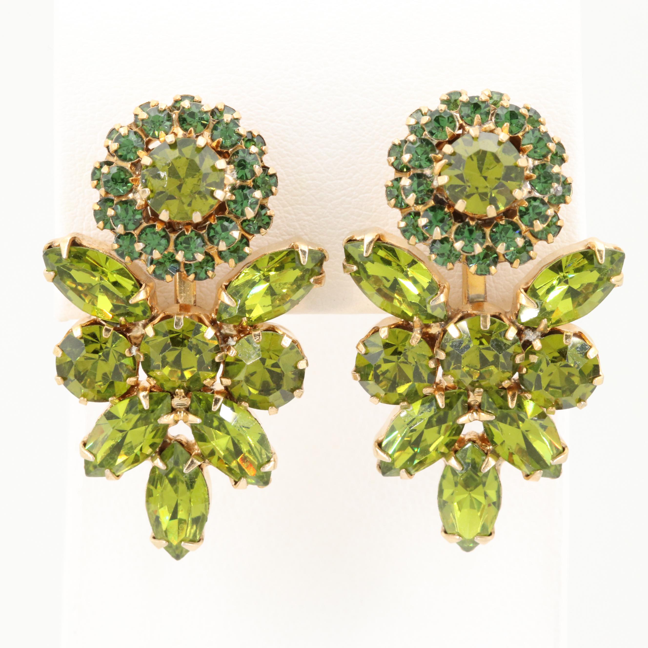 Vintage Weiss Rhinestone Jewelry Suite