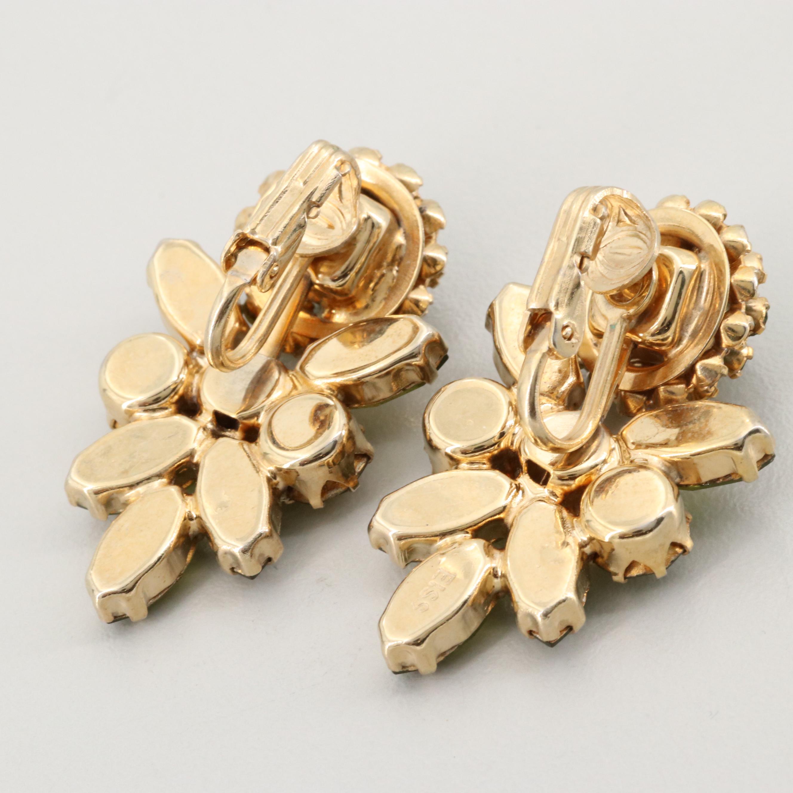 Vintage Weiss Rhinestone Jewelry Suite