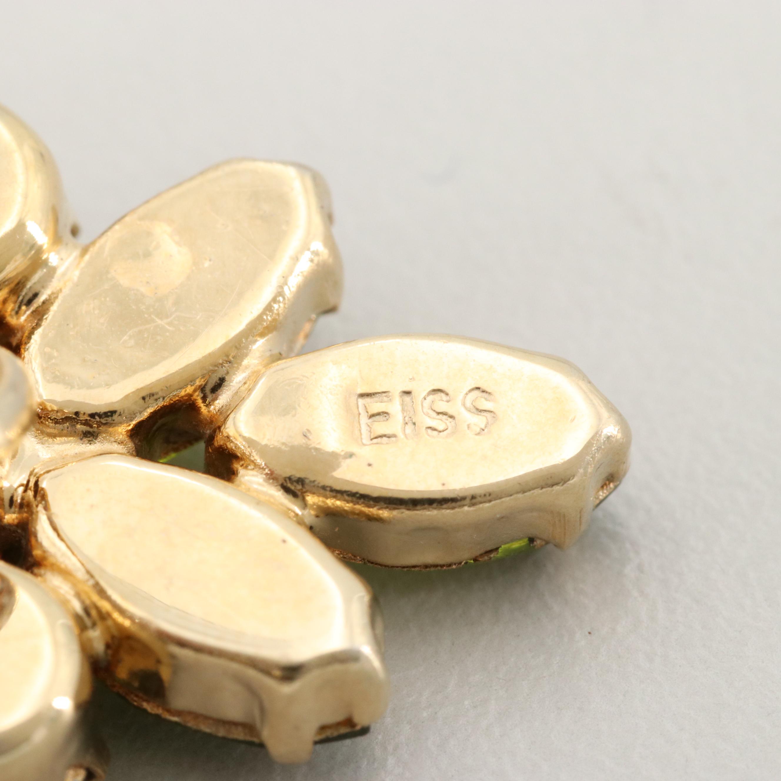 Vintage Weiss Rhinestone Jewelry Suite