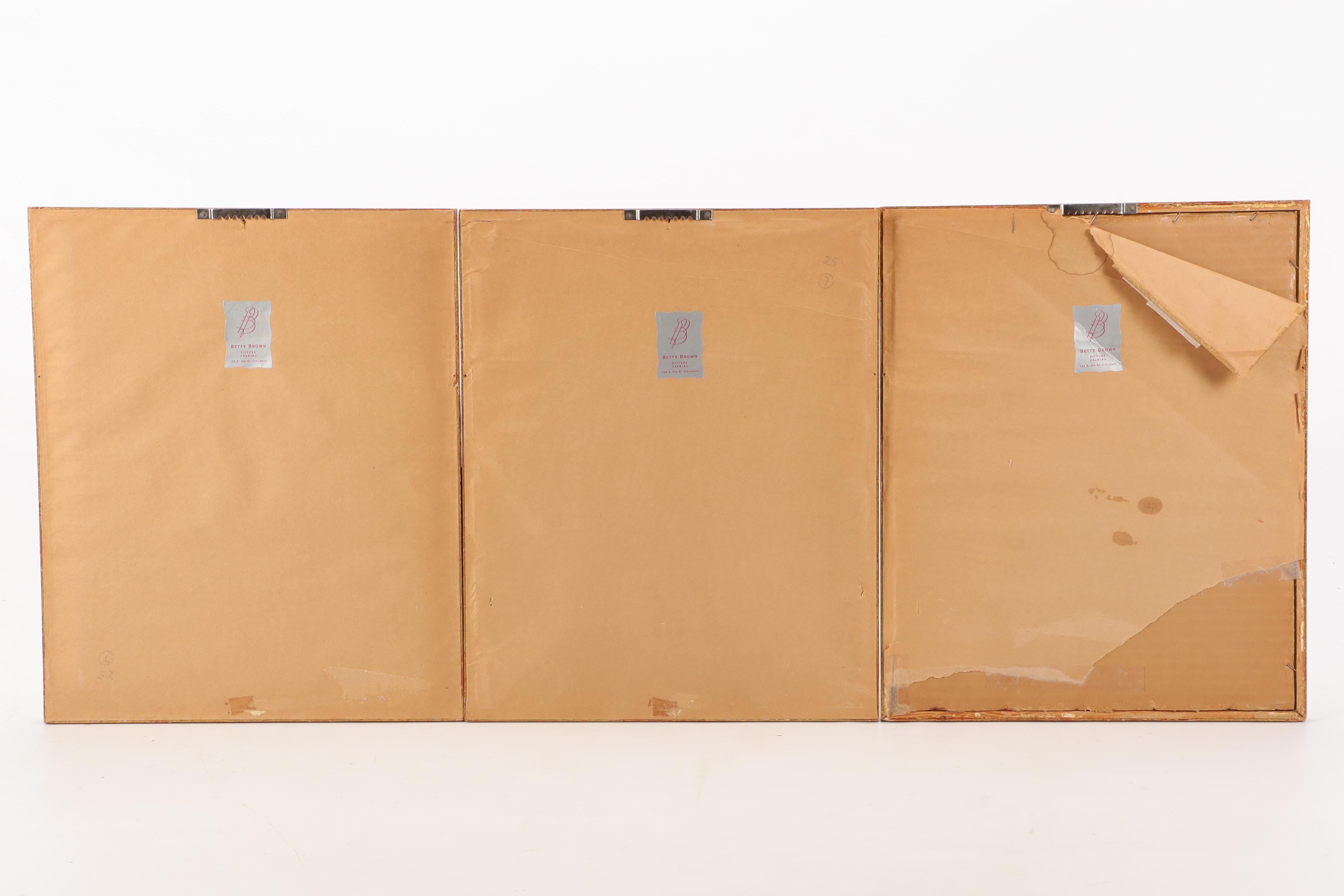 Hand-Colored Botanical Lithographs