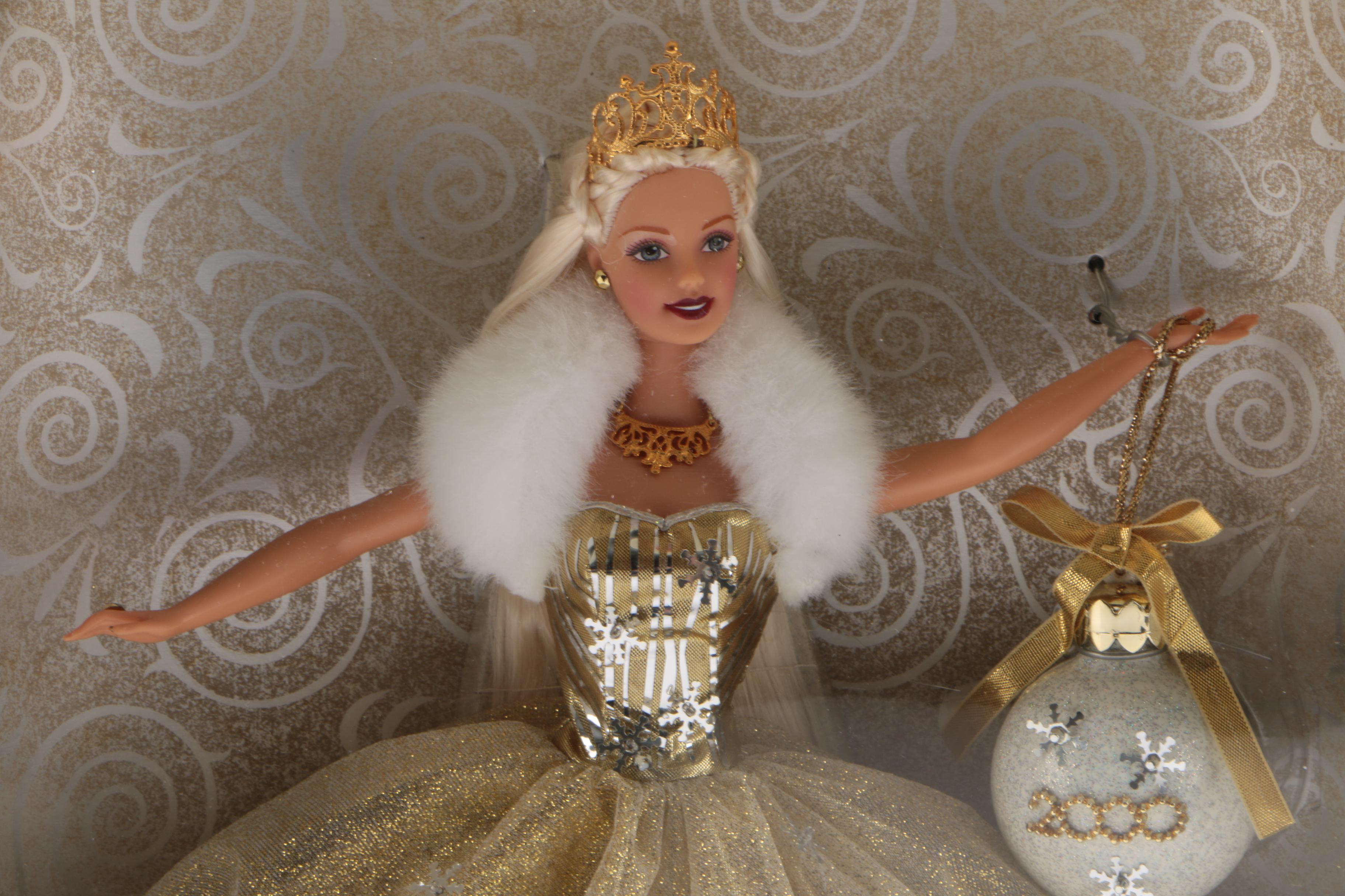 "Celebration Barbie" 2000 Edition with "Glamorous Gala" Barbie