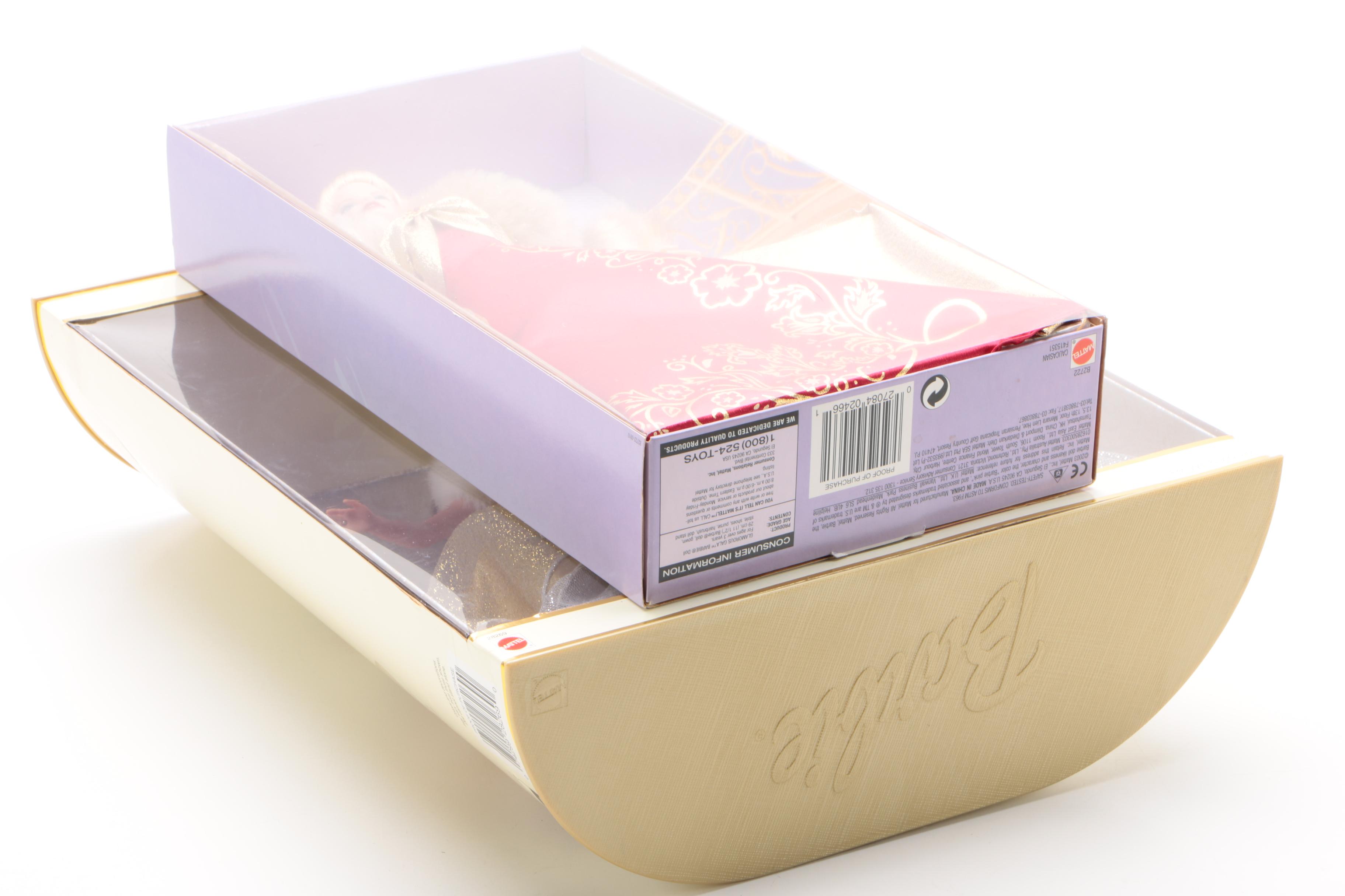 "Celebration Barbie" 2000 Edition with "Glamorous Gala" Barbie