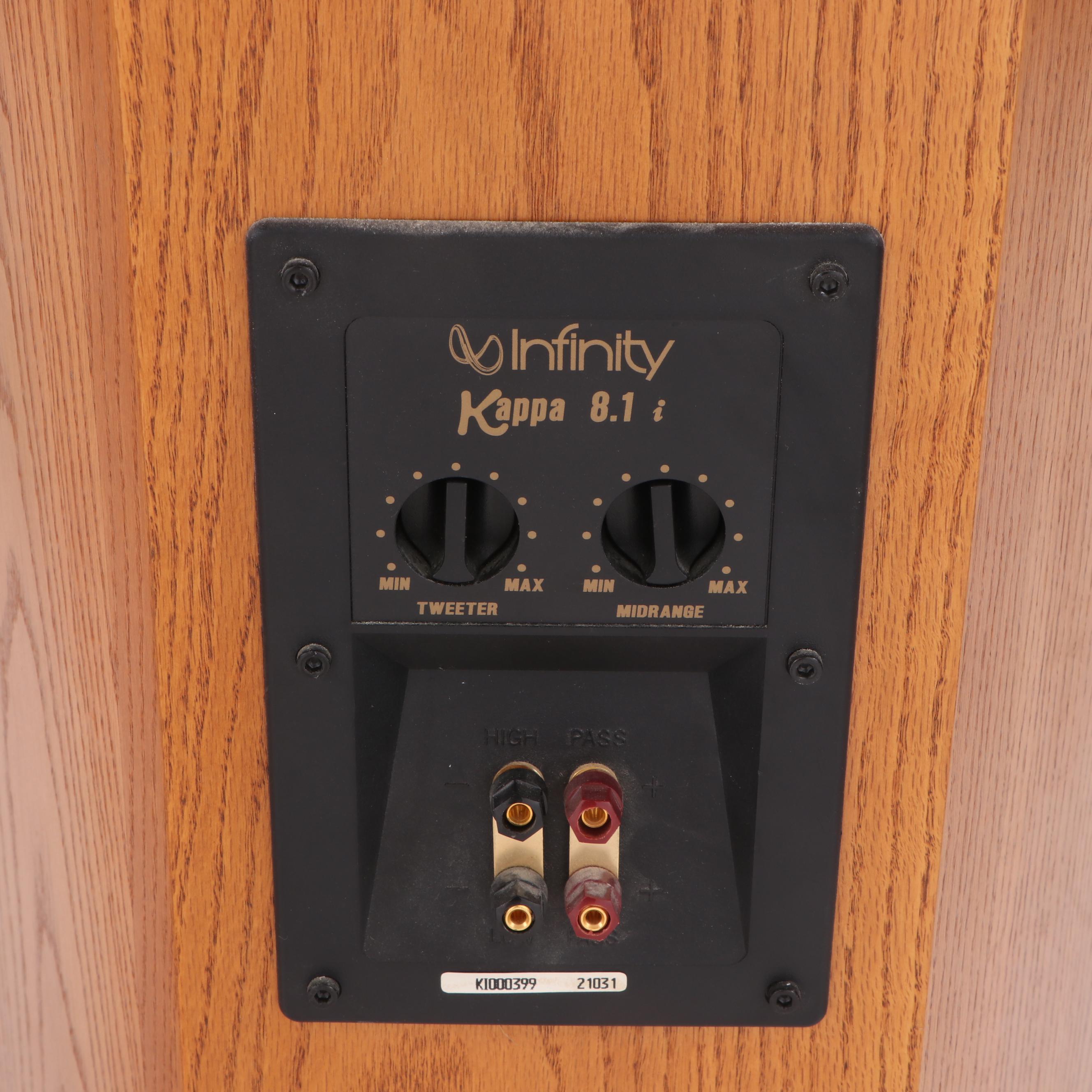 Infinity Kappa 8.1i Floor Standing Speakers