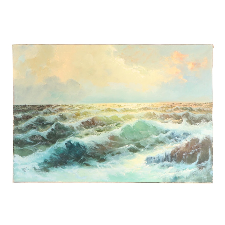 Seascape Oil Painting