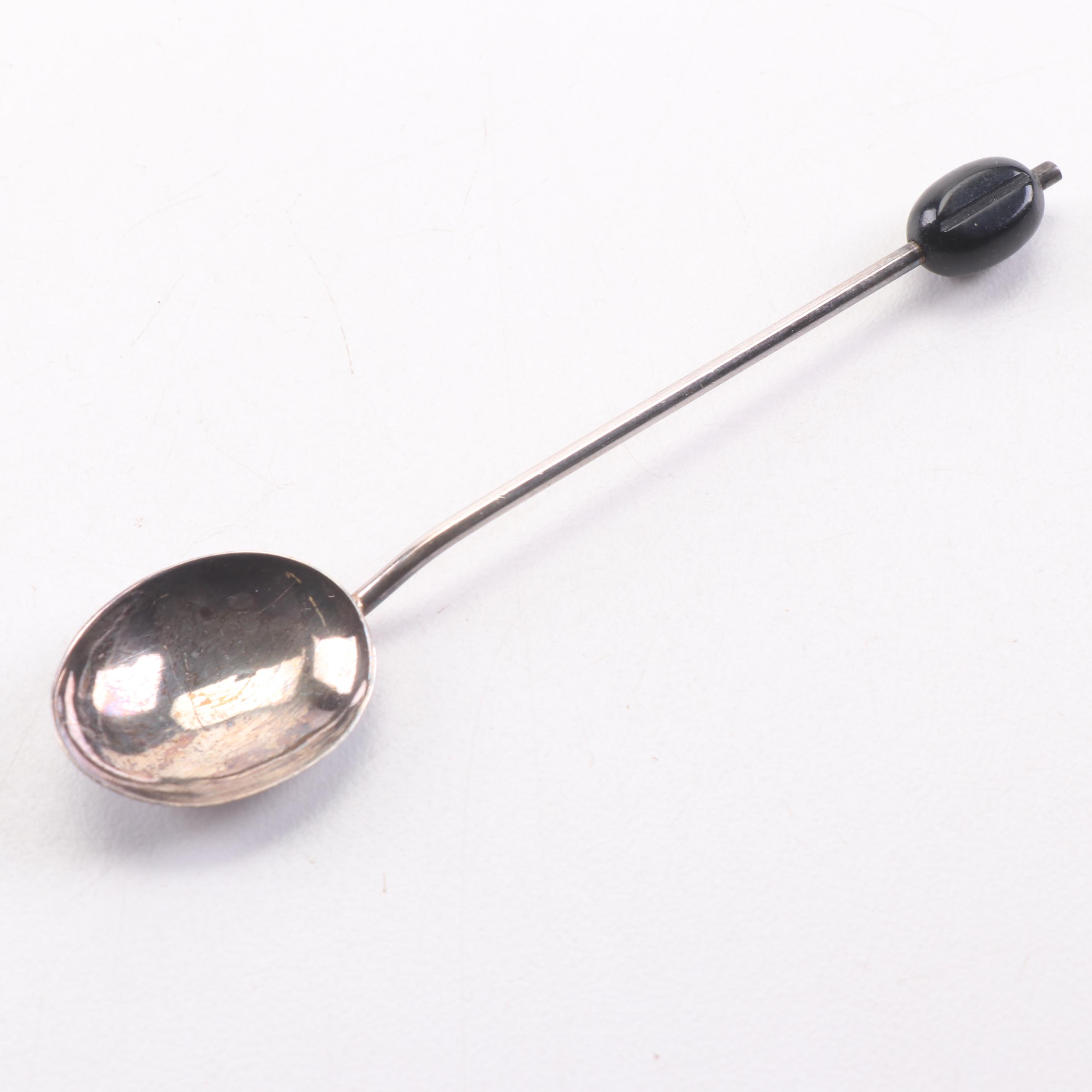 Thomas Wilkinson & Sons Sterling Silver Demitasse Spoon Set in Case