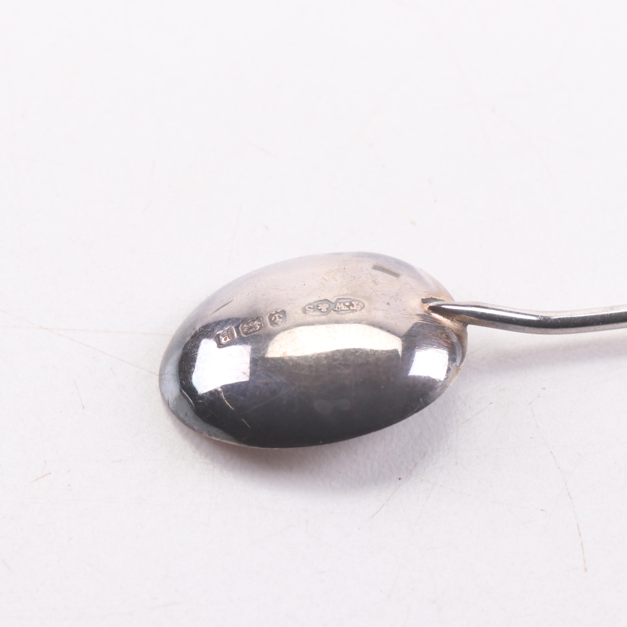 Thomas Wilkinson & Sons Sterling Silver Demitasse Spoon Set in Case