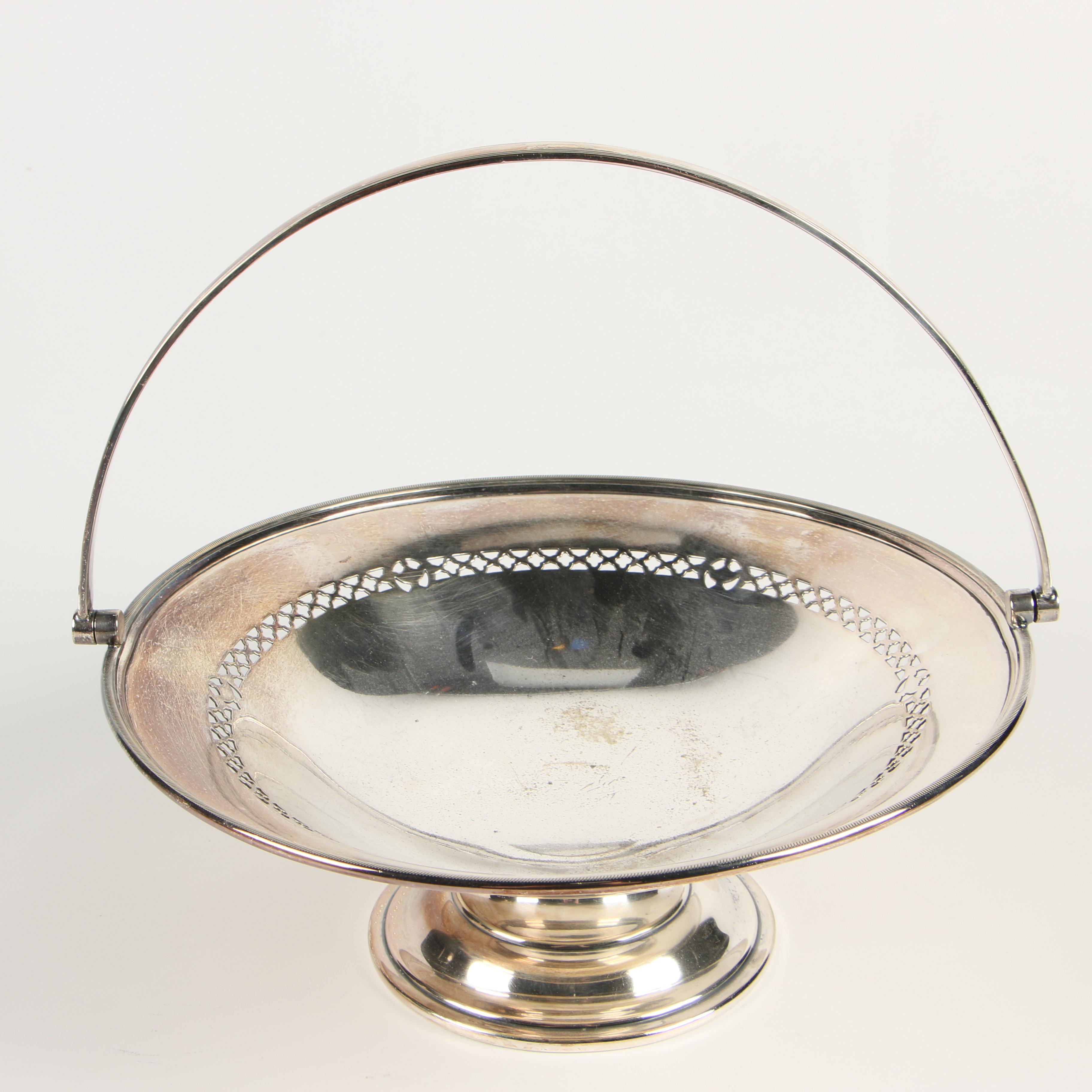 Vintage Silver Plate Serveware Including W.M. Mounts and Barker Brothers