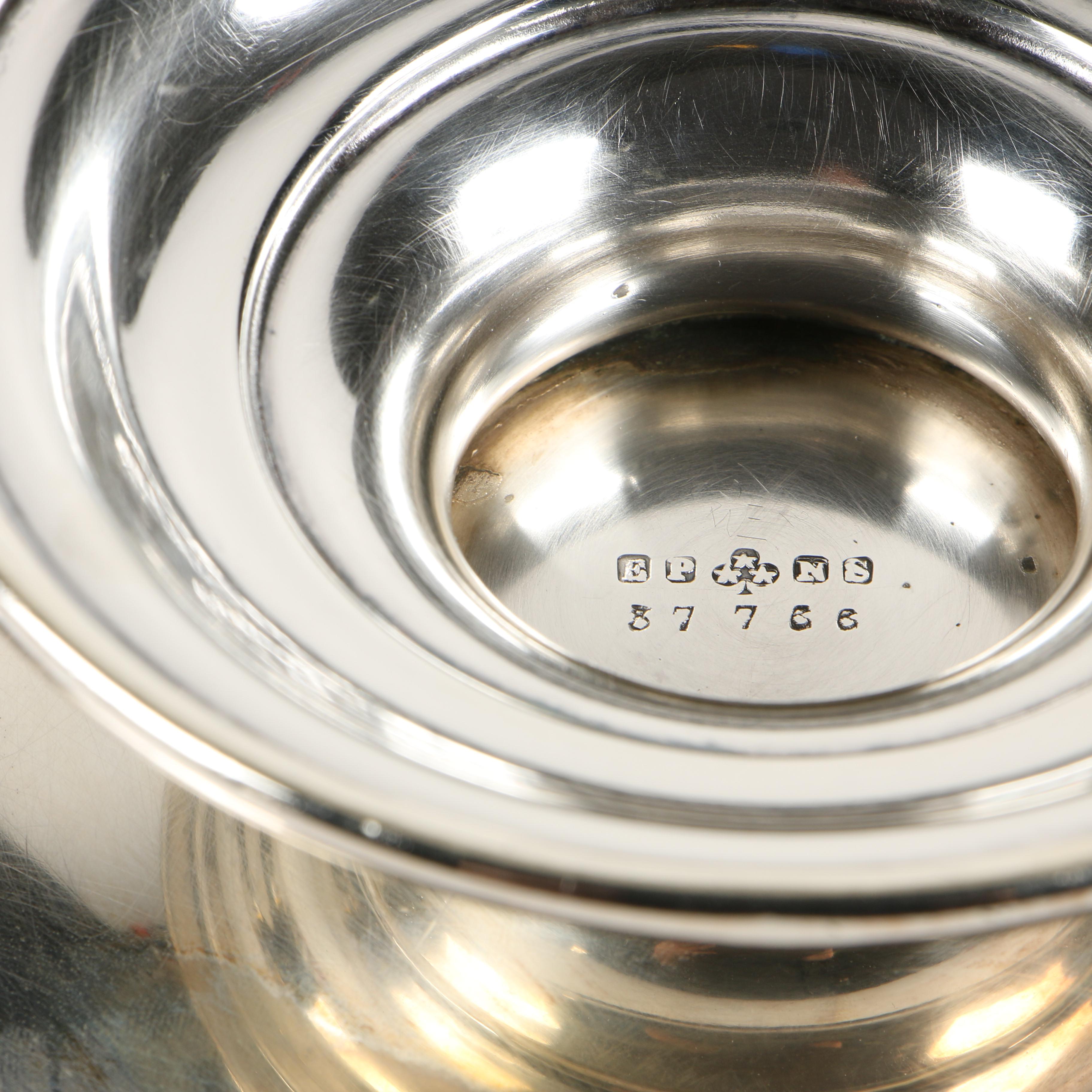 Vintage Silver Plate Serveware Including W.M. Mounts and Barker Brothers