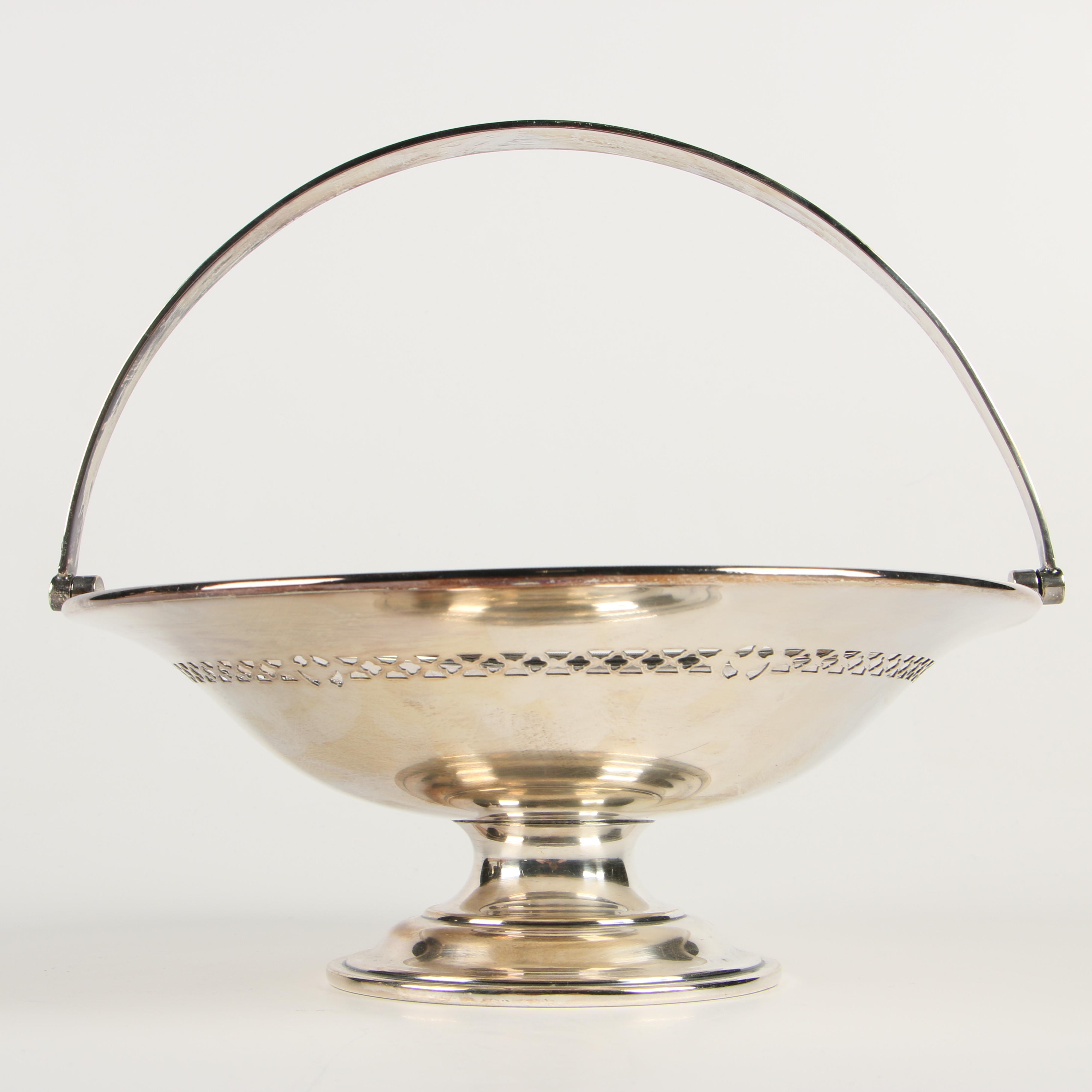 Vintage Silver Plate Serveware Including W.M. Mounts and Barker Brothers