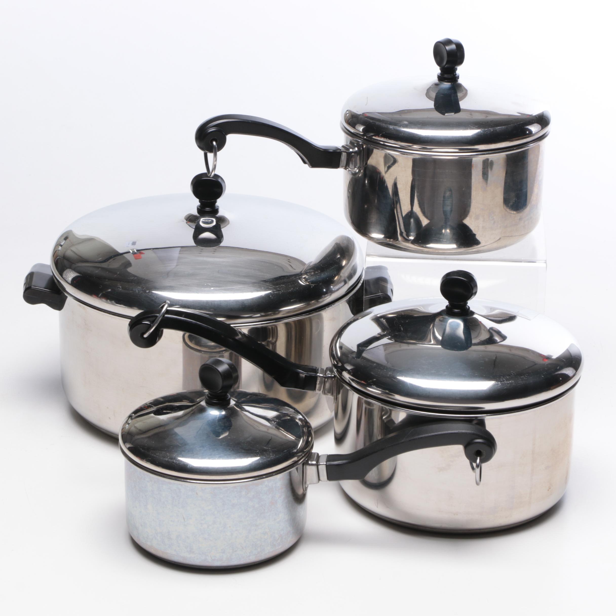 Farberware Aluminum Clad Stainless Steel Pots