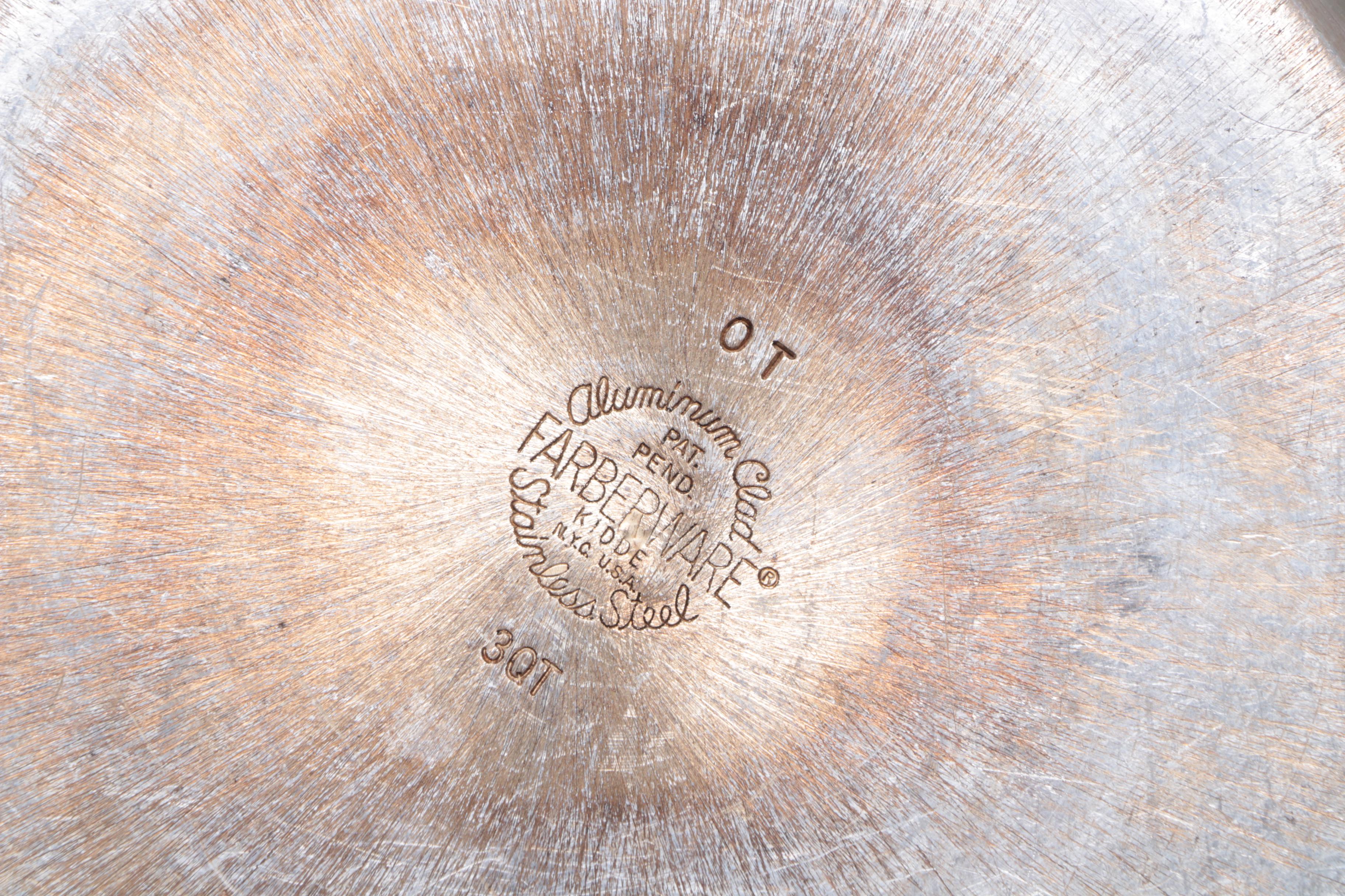 Farberware Aluminum Clad Stainless Steel Pots