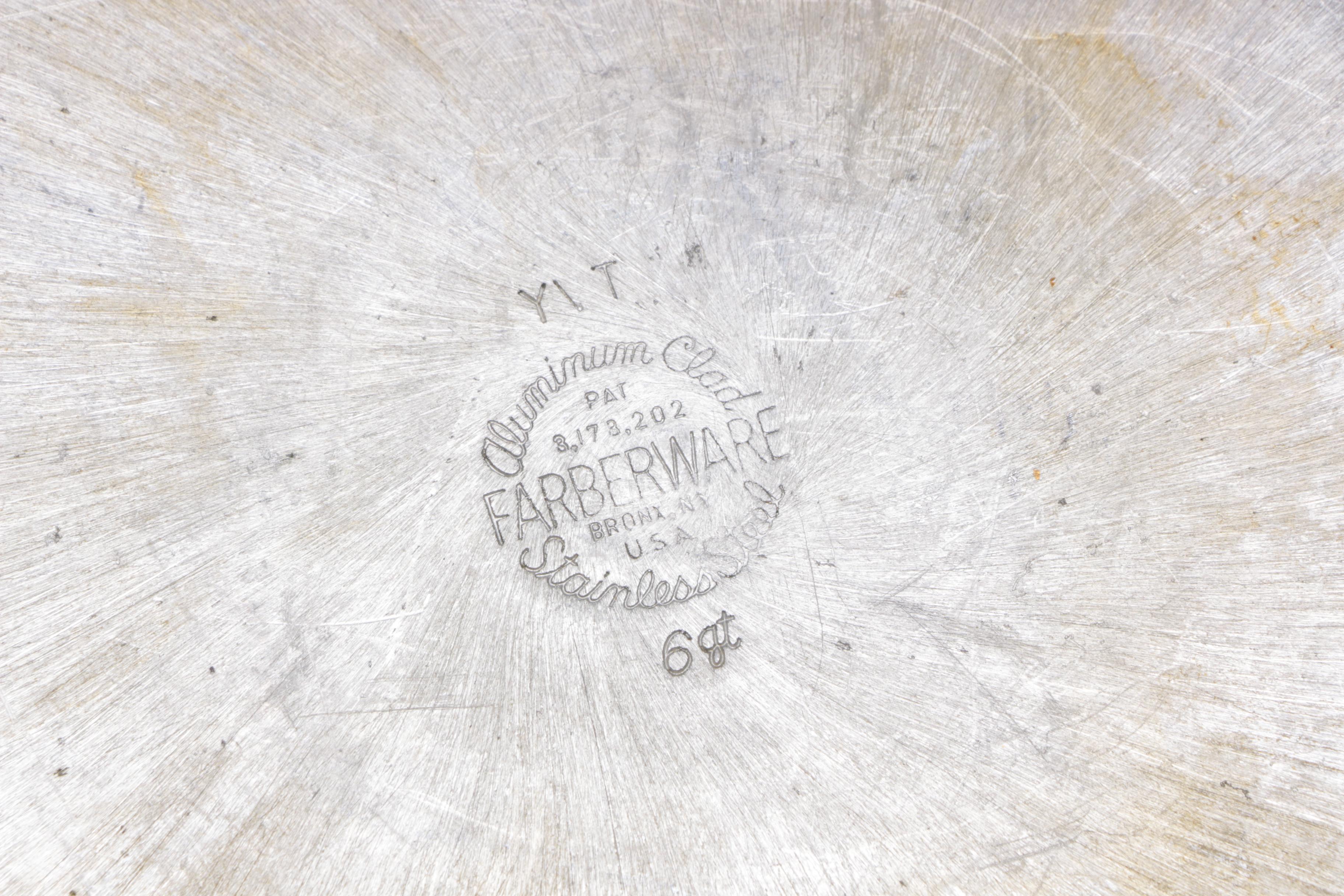 Farberware Aluminum Clad Stainless Steel Pots