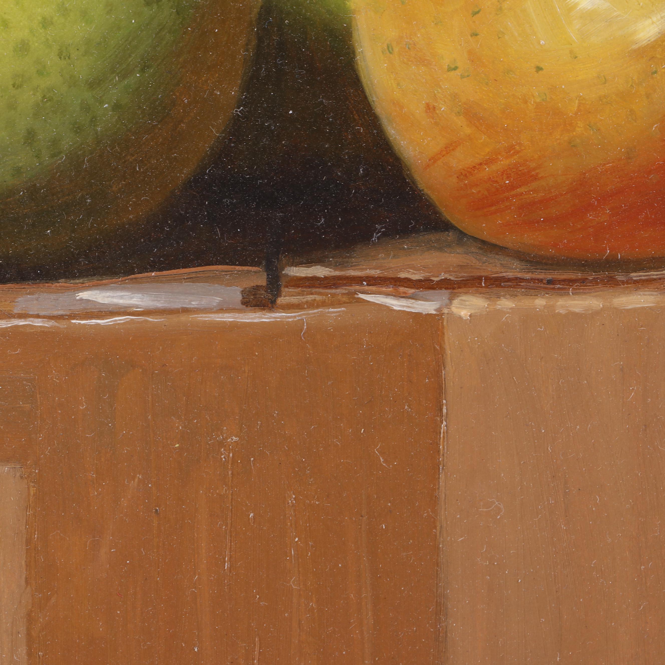 Stephen Luecke Self-Portrait and Still Life Oil Paintings