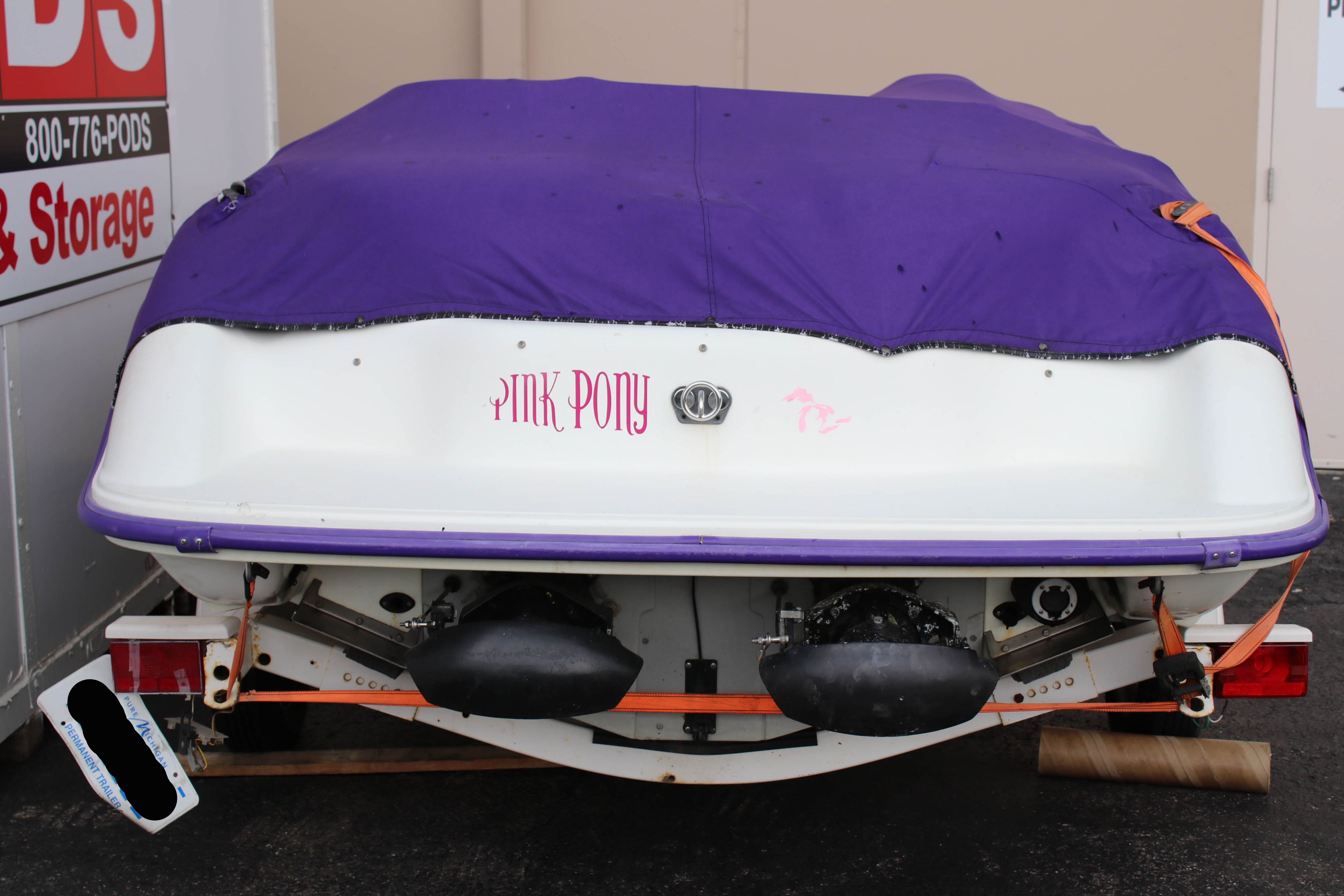 1995 Sea-Doo Speedster Sport Boat and Trailer