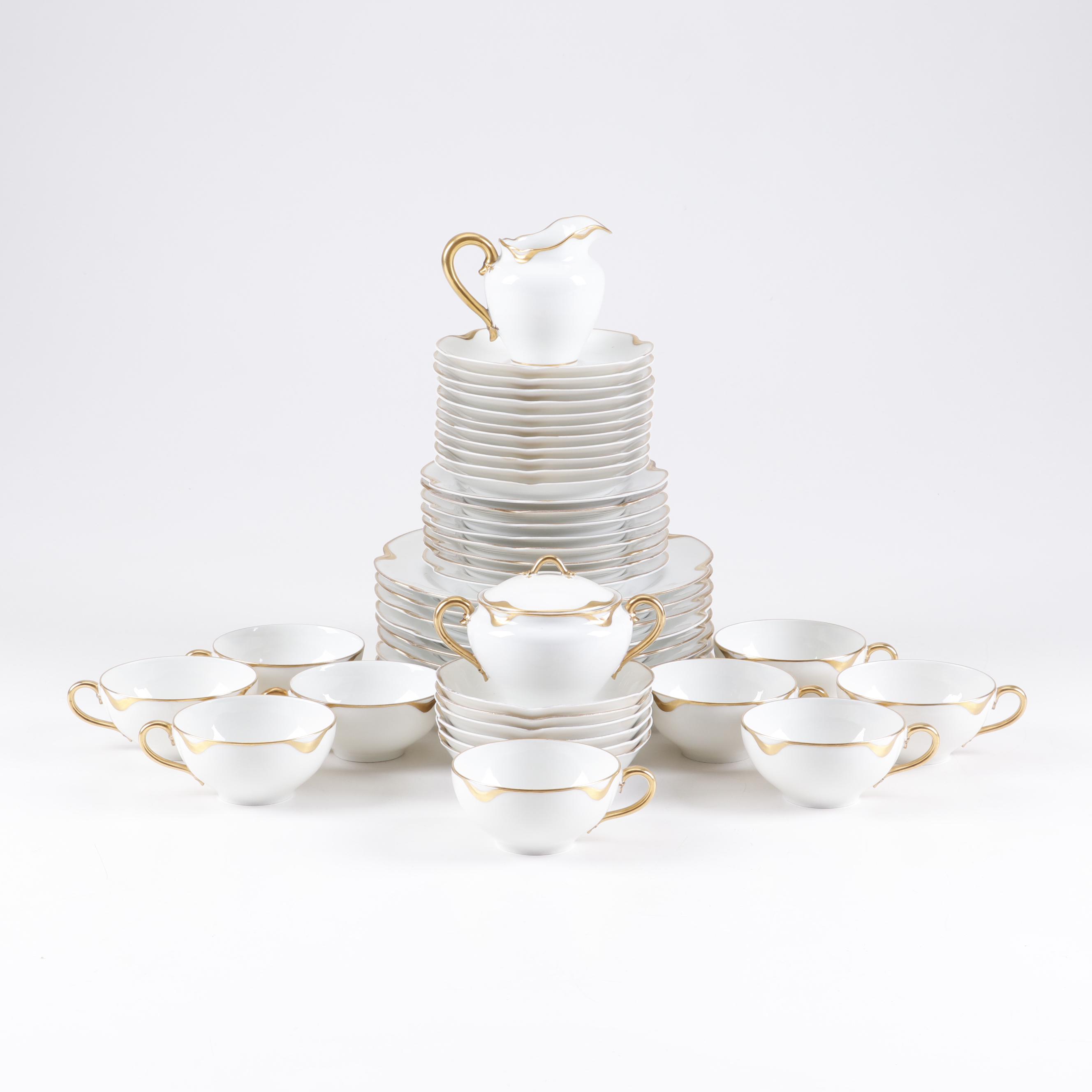 Haviland "Silver Anniversary" Limoges Porcelain Dinnerware