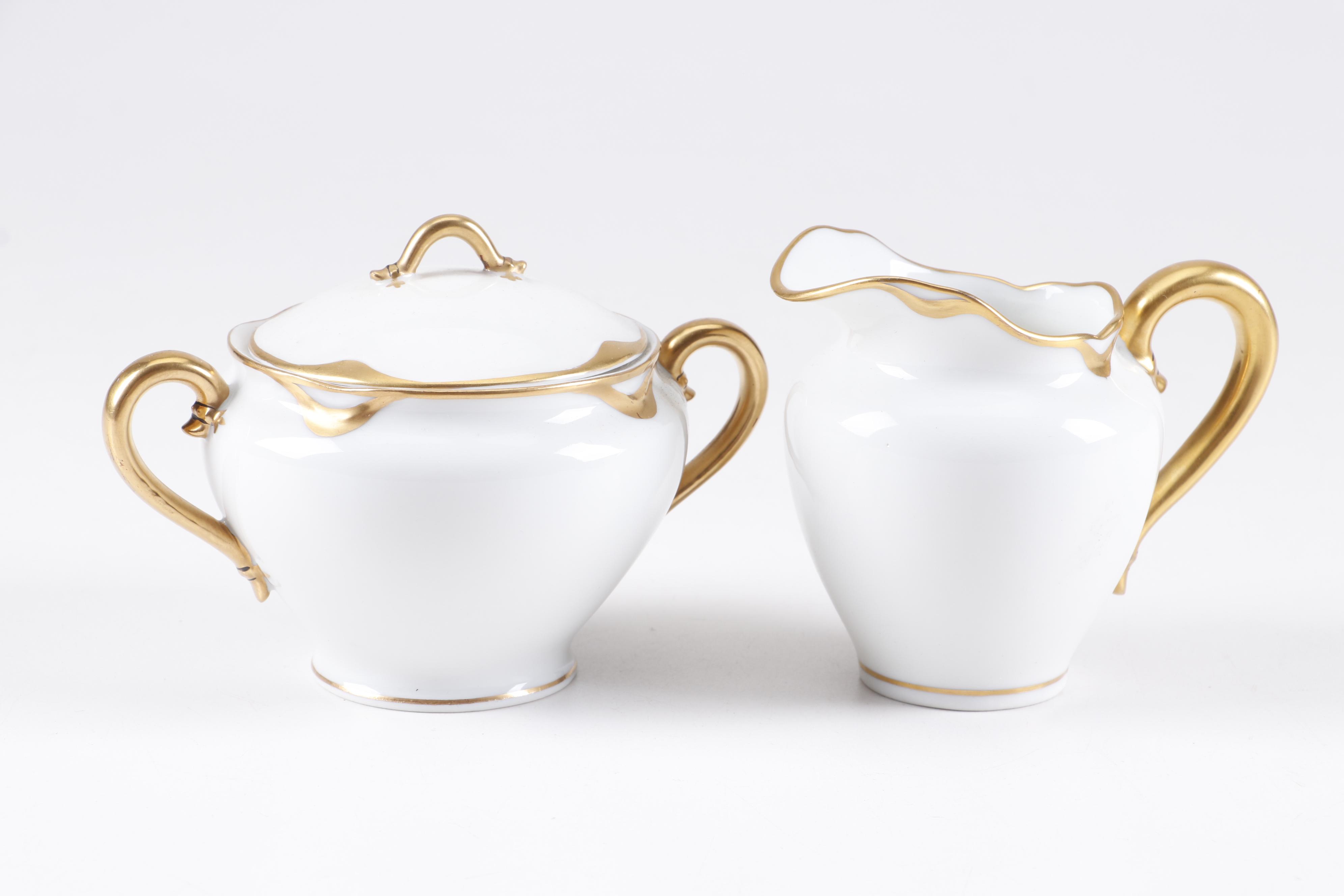 Haviland "Silver Anniversary" Limoges Porcelain Dinnerware