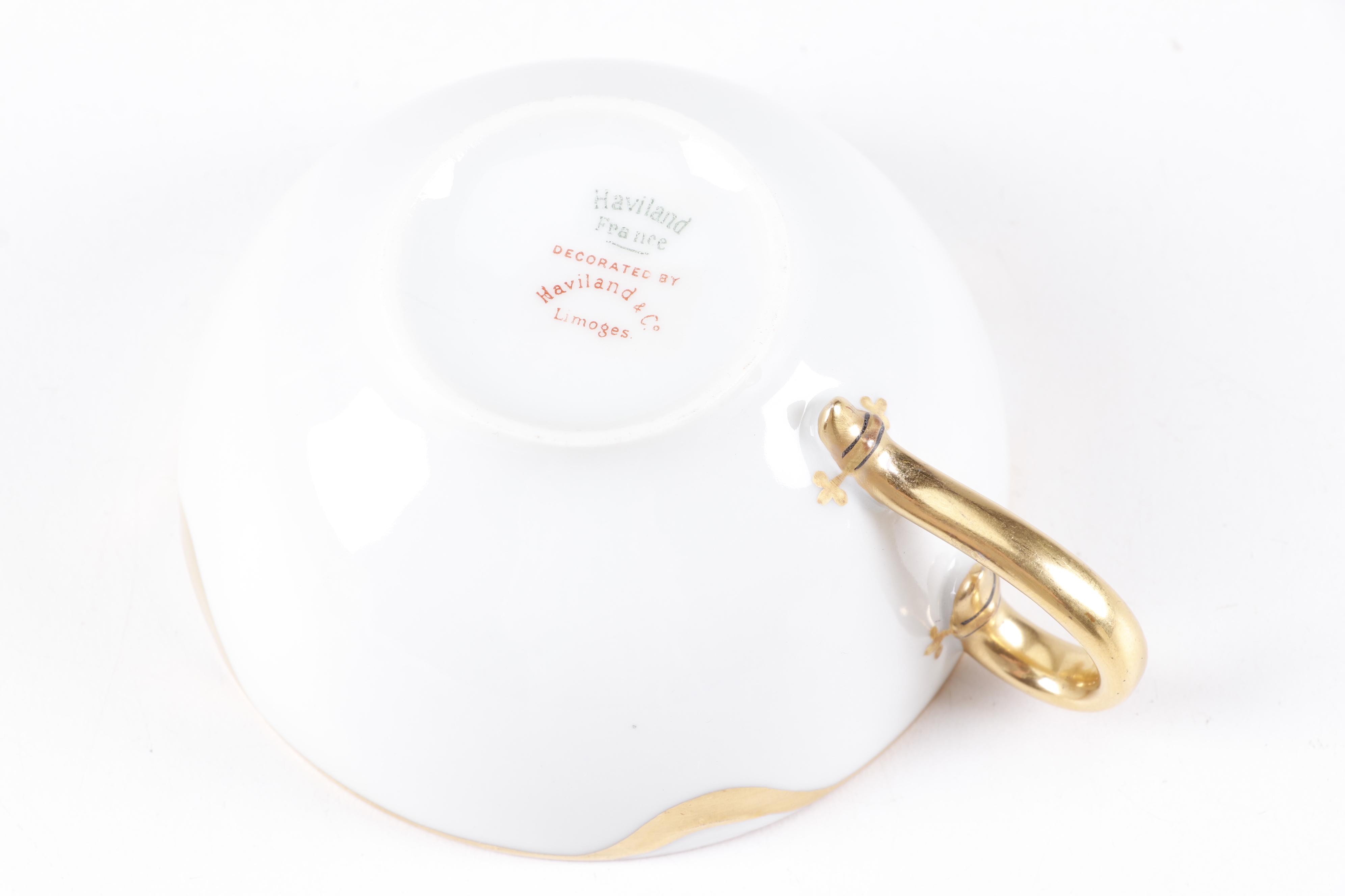 Haviland "Silver Anniversary" Limoges Porcelain Dinnerware