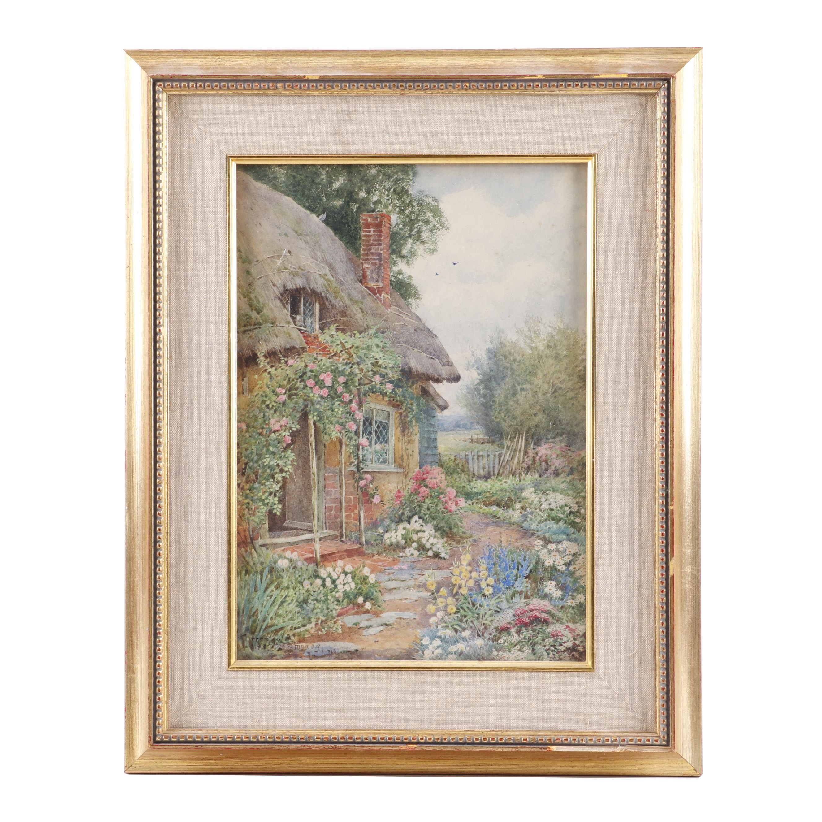 Theresa Sylvester Stannard Watercolor Painting