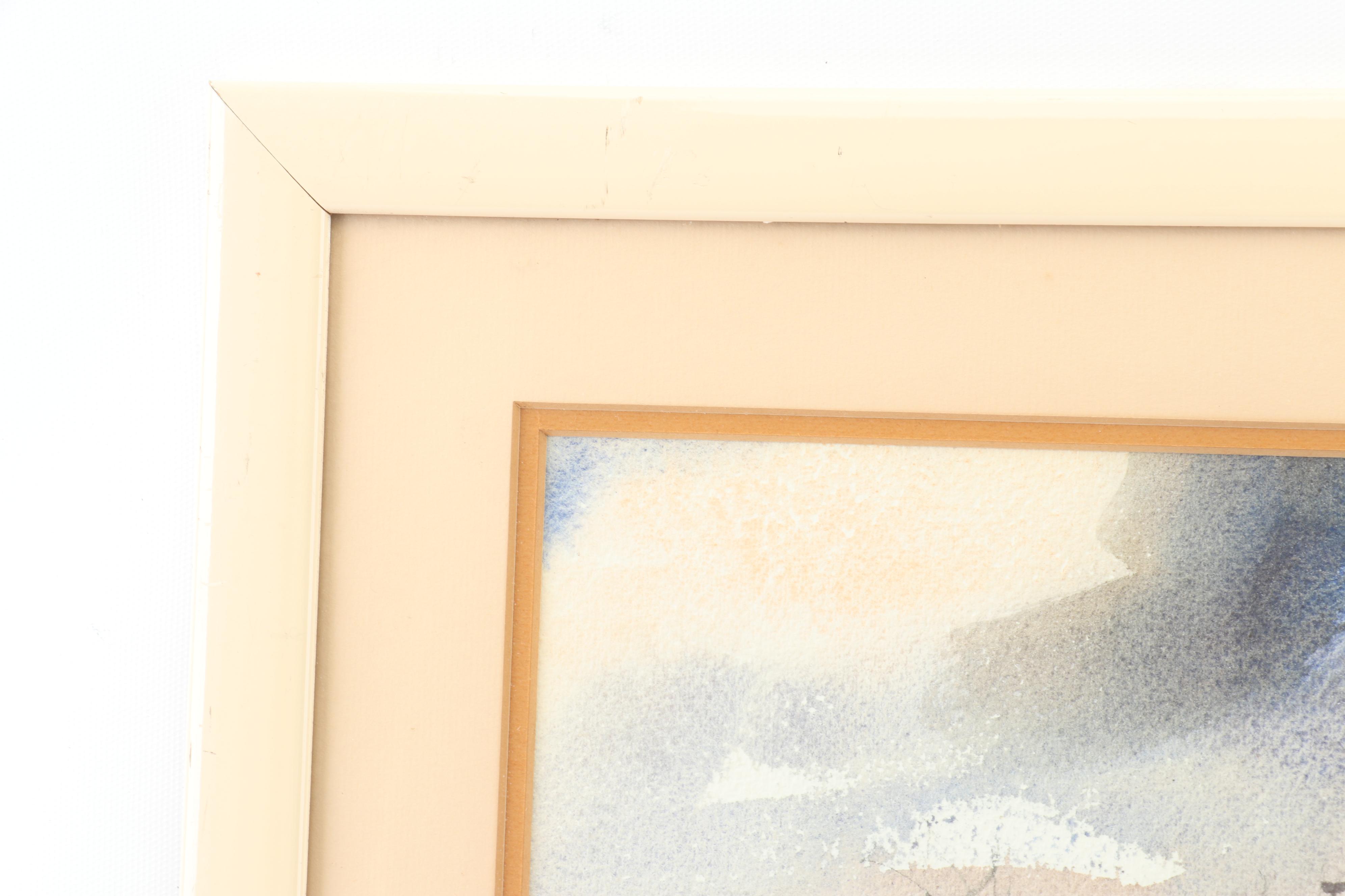 Thomas Dewberry Landscape Watercolor