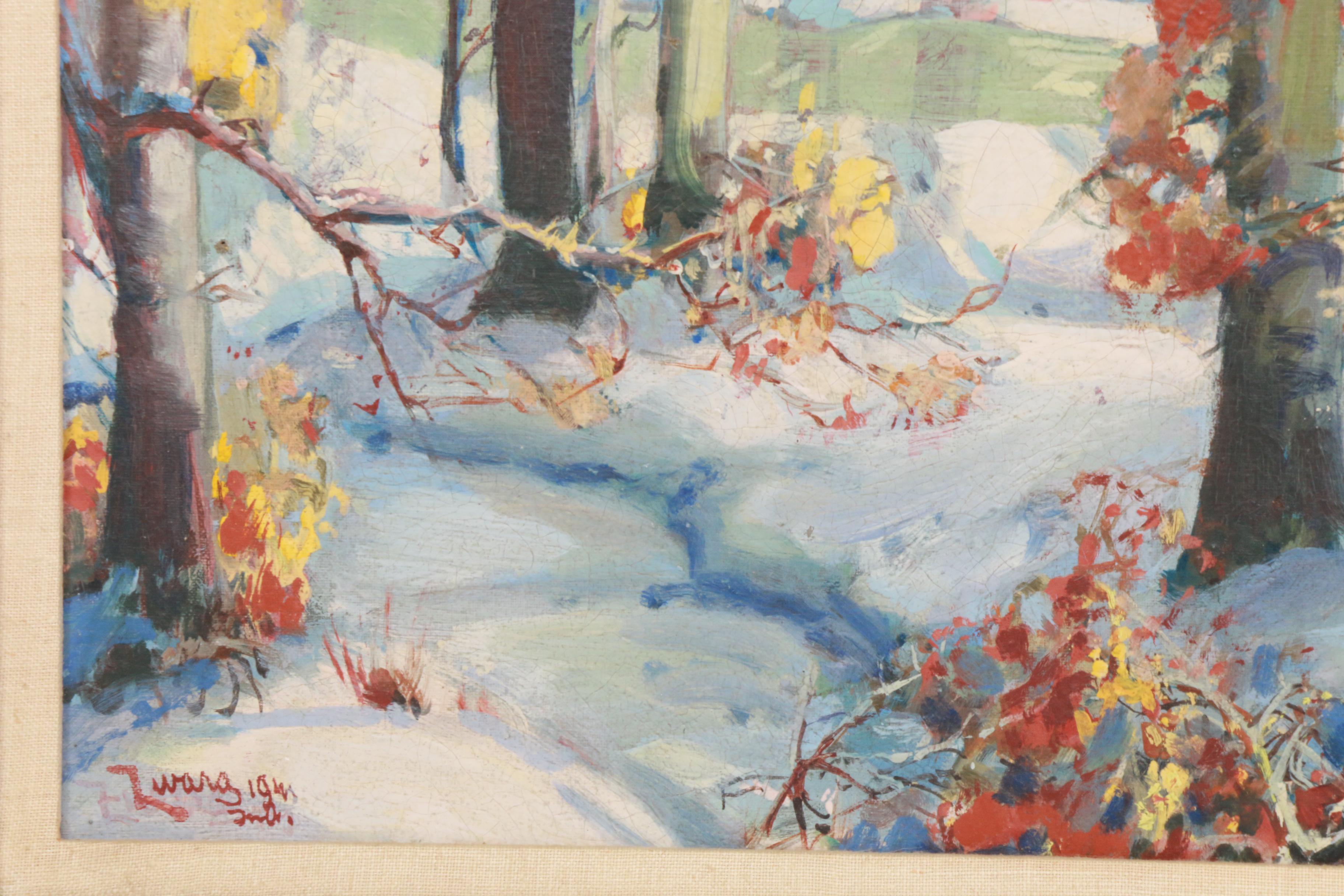 John Zwara Landscape Oil Painting