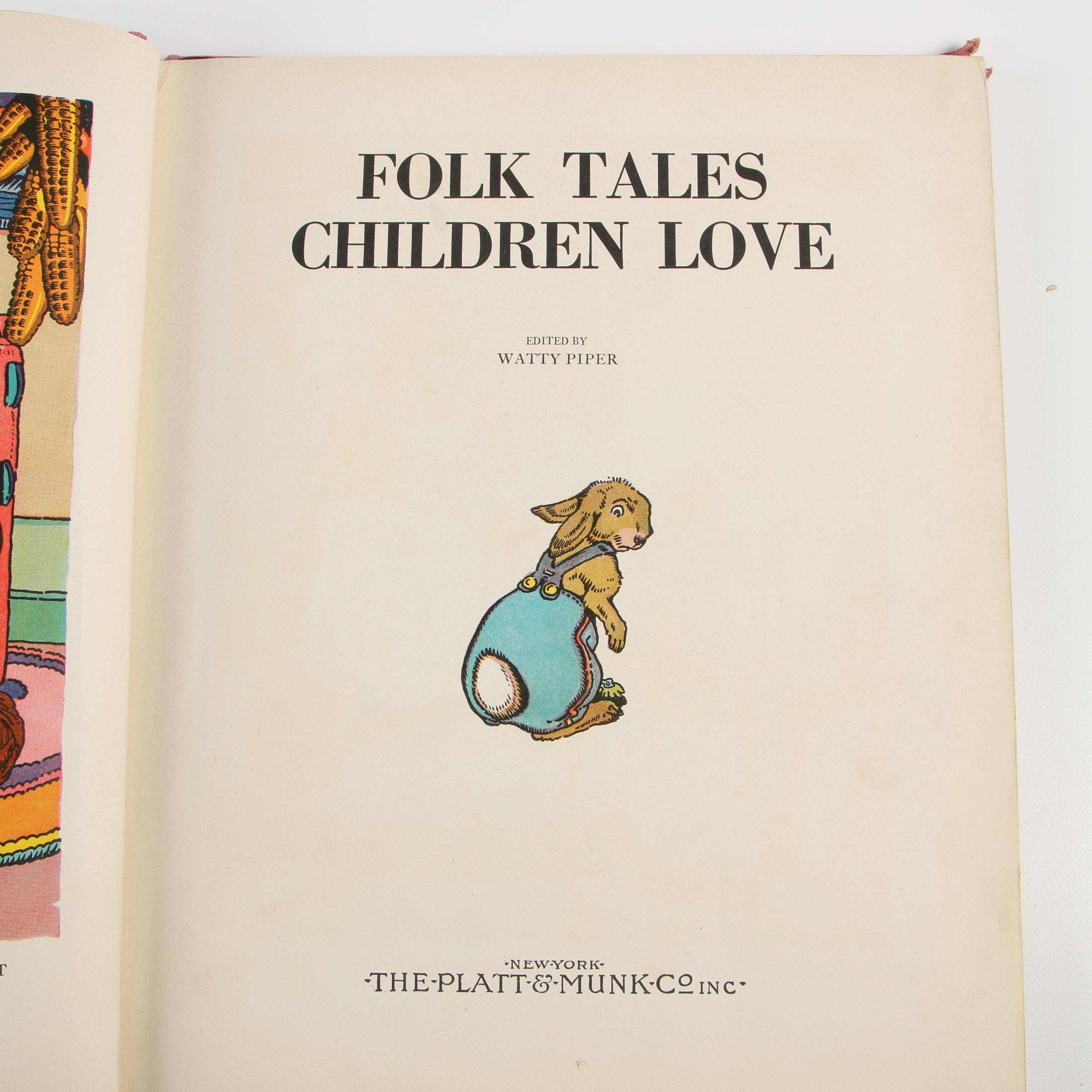 Illustrated "Pied Piper of Hamelin" and Other Children's Books