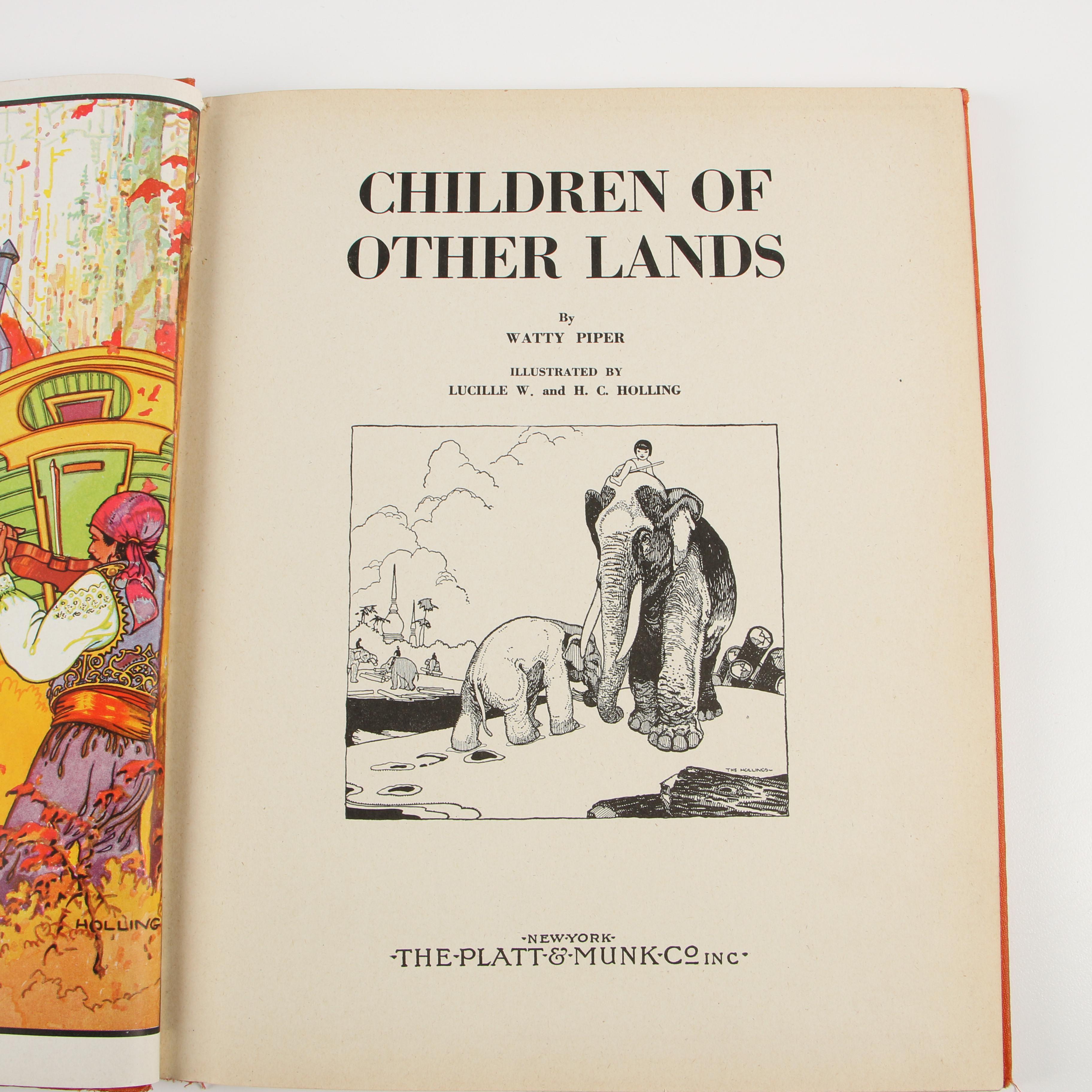 Illustrated "Pied Piper of Hamelin" and Other Children's Books