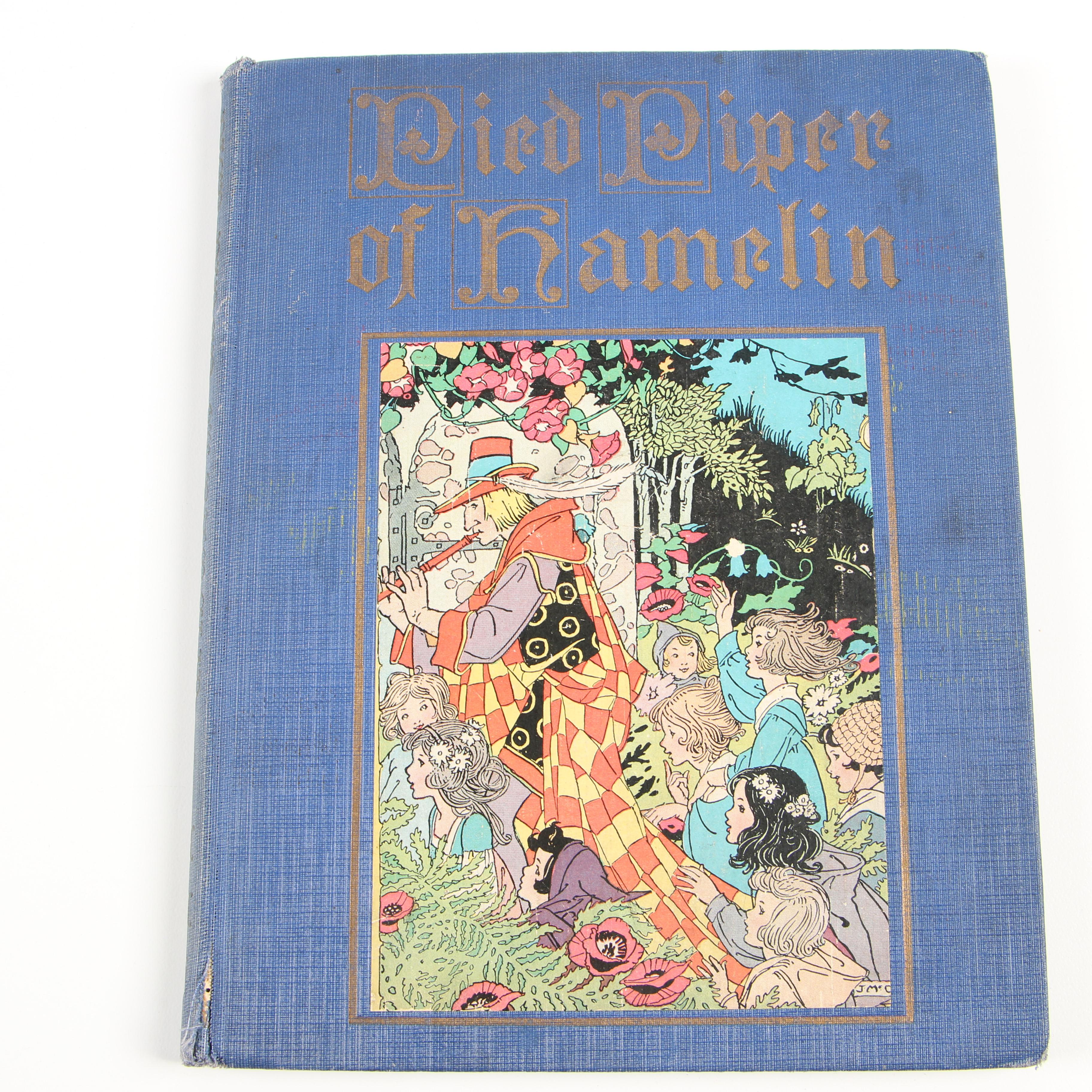 Illustrated "Pied Piper of Hamelin" and Other Children's Books
