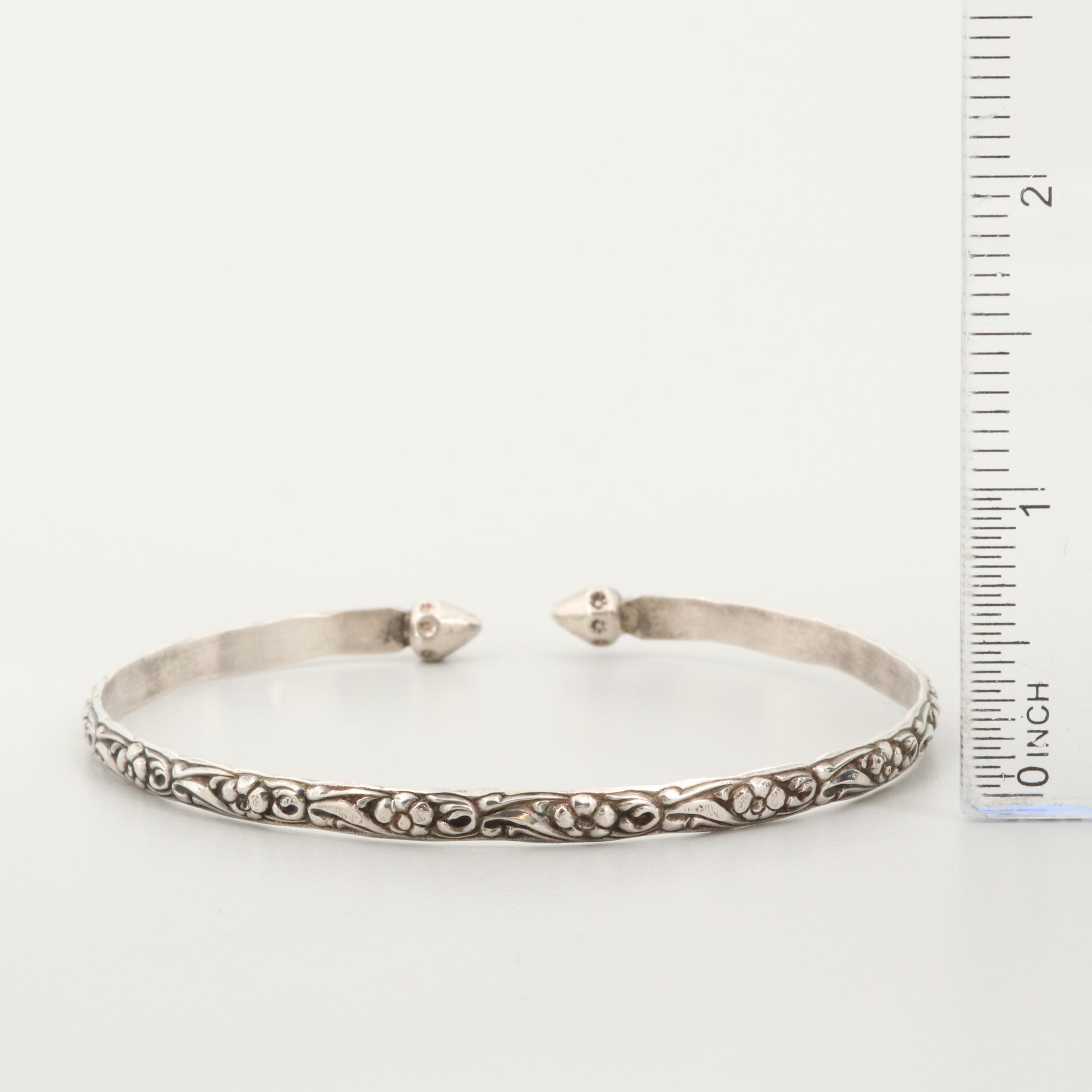 Sterling Silver Bangle Bracelet