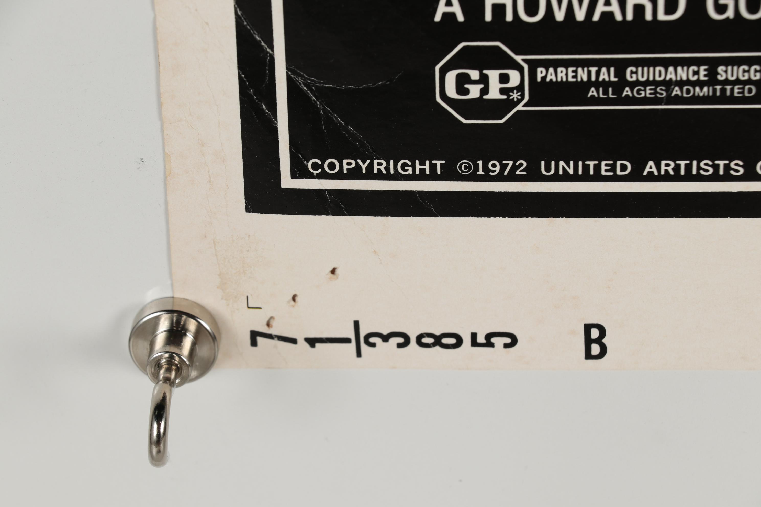 1972 Offset Lithograph Movie Poster "The Hospital"