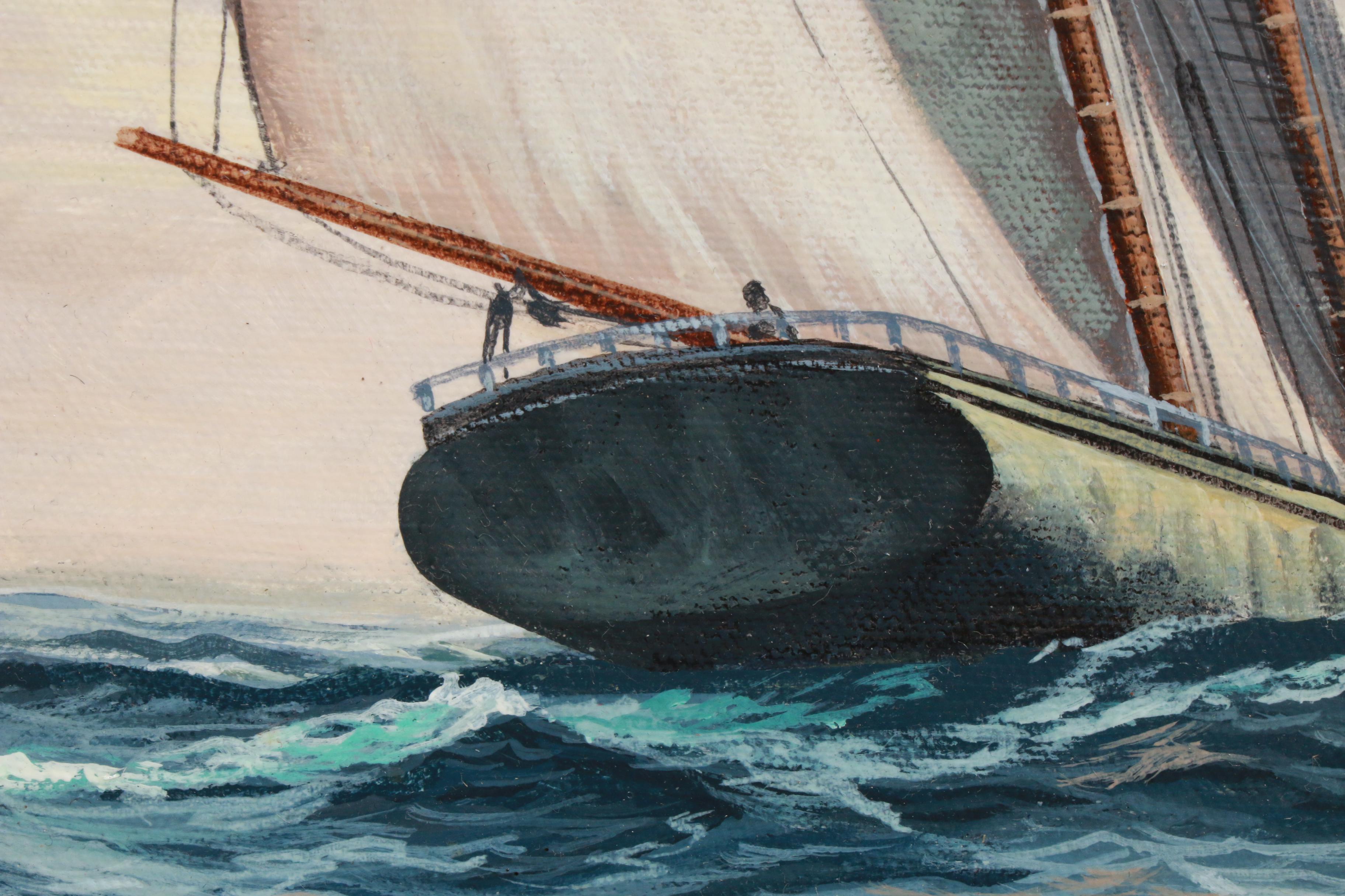 Ben Neill Oil Painting "Pilot Boat"