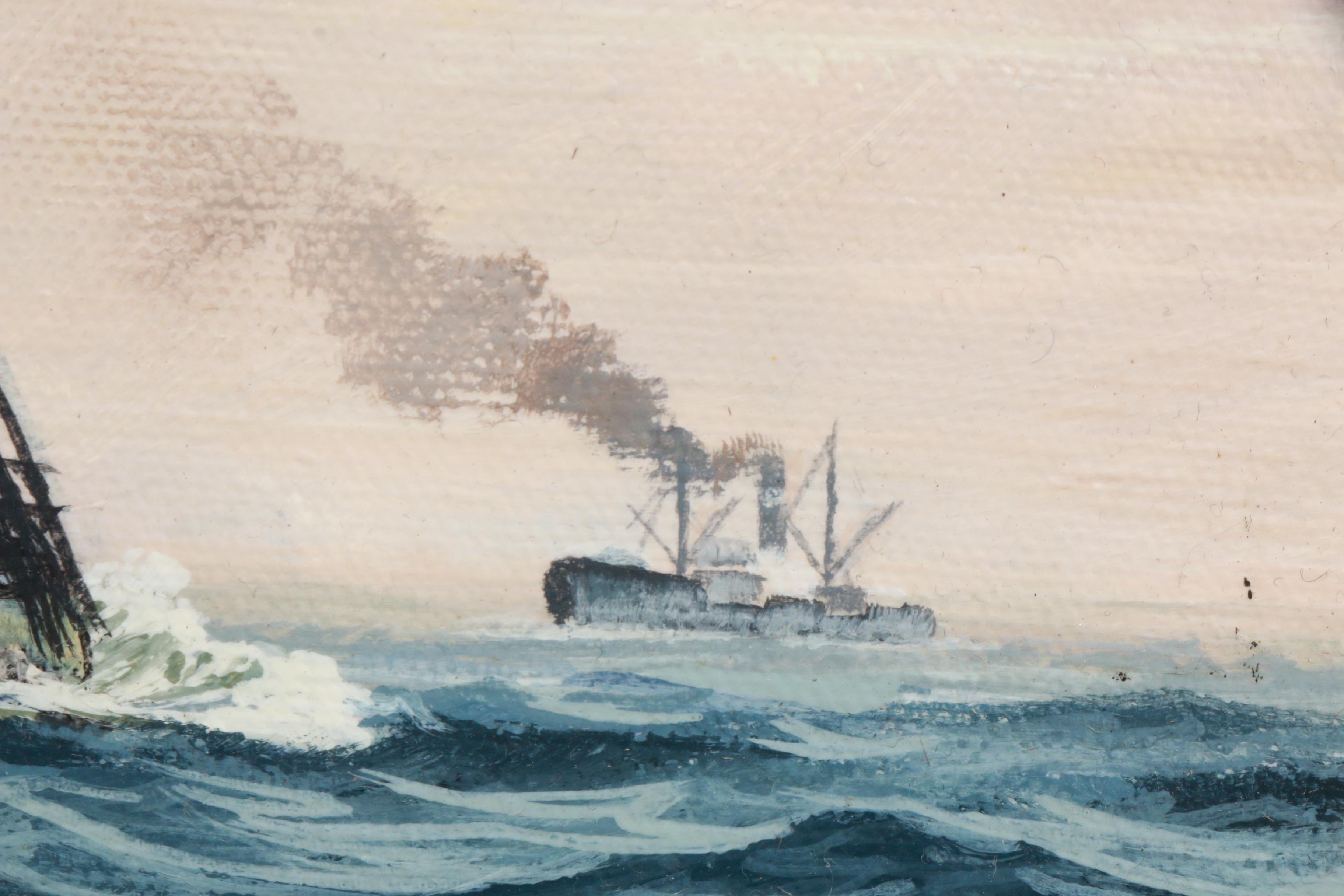 Ben Neill Oil Painting "Pilot Boat"