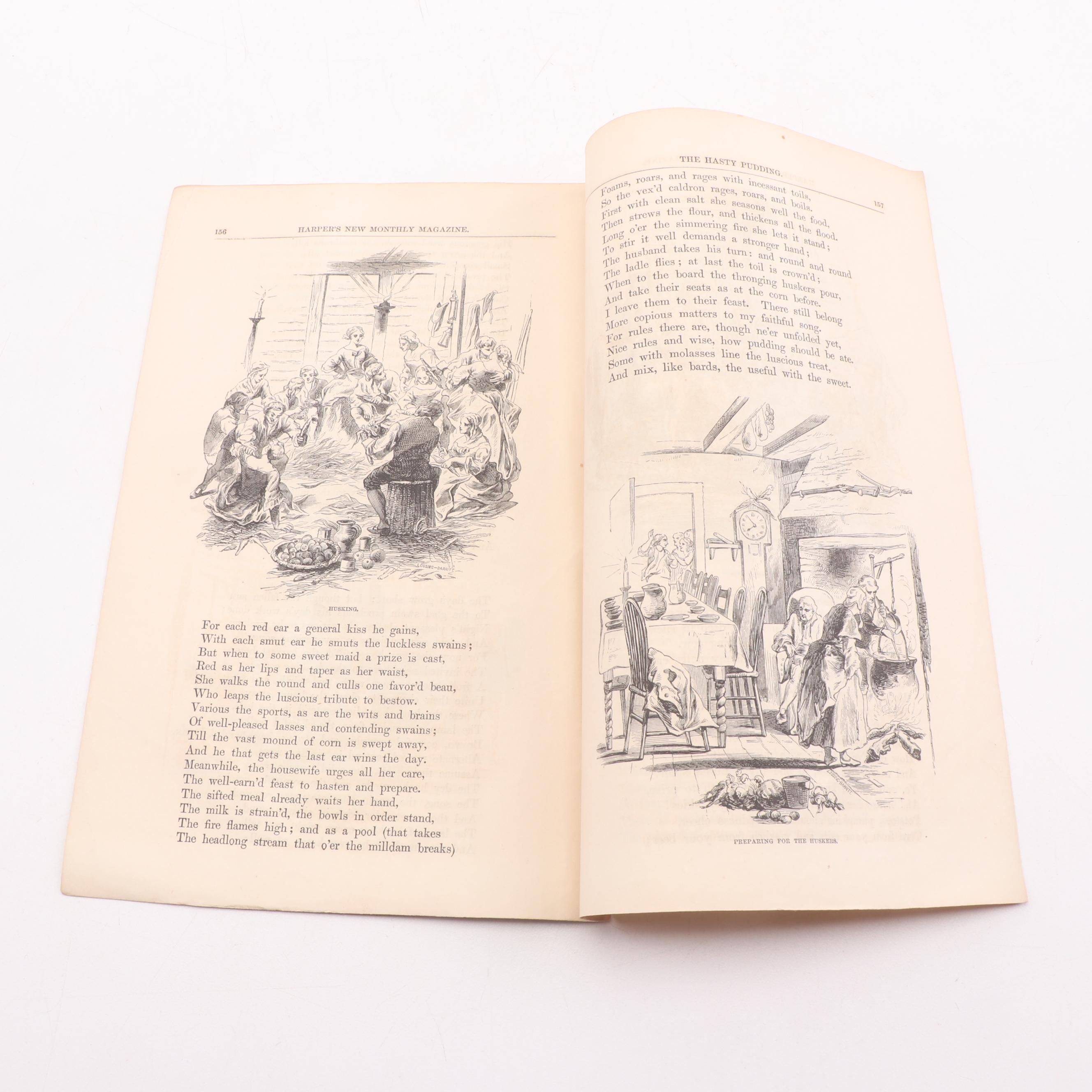 1807 "A Poem Delivered in Taunton" and 1856 "Hasty Pudding" Chapbooks