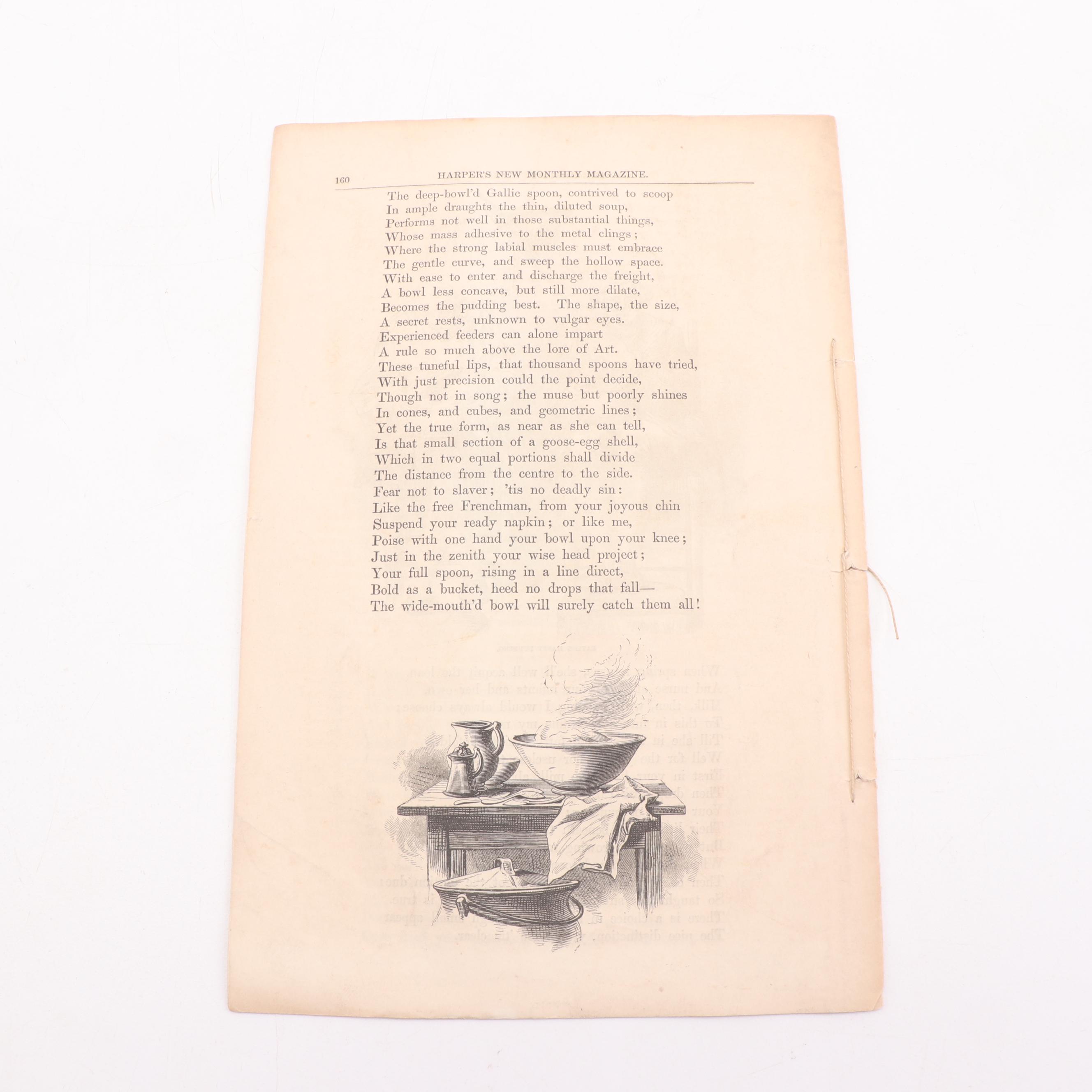 1807 "A Poem Delivered in Taunton" and 1856 "Hasty Pudding" Chapbooks