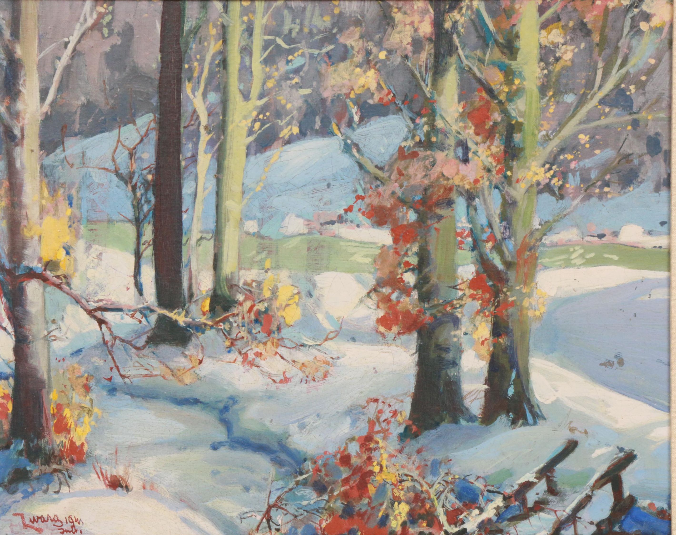 John Zwara Landscape Oil Painting