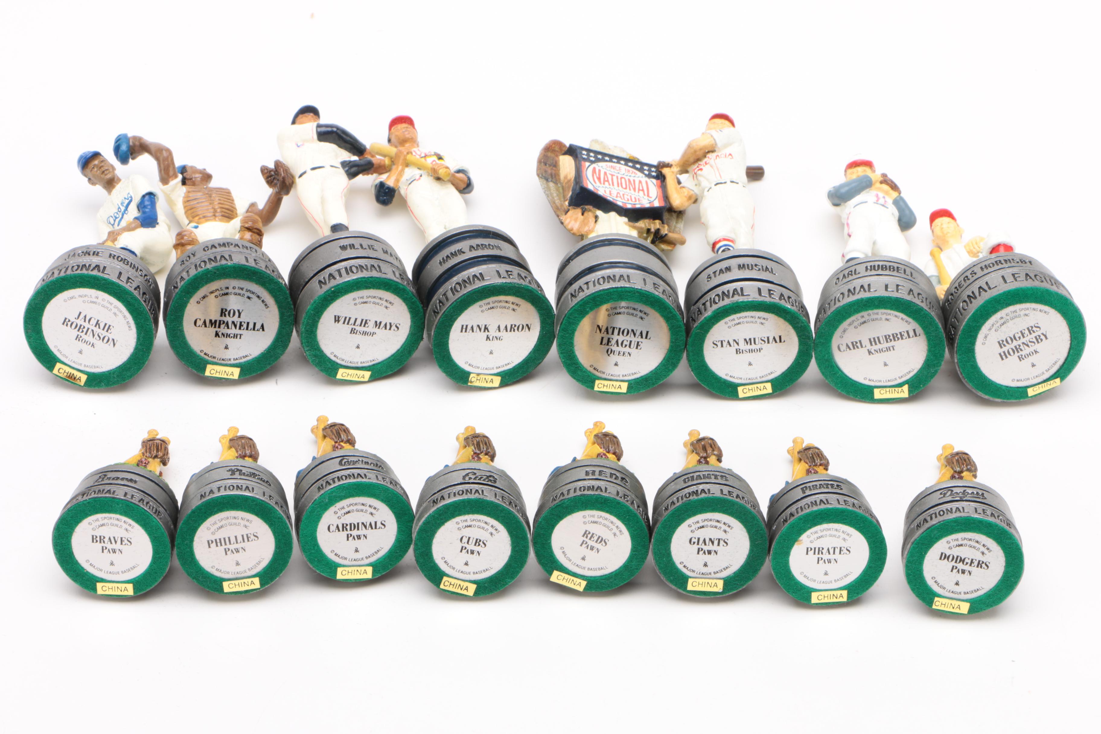 The Danbury Mint "The Baseball Chess Set"