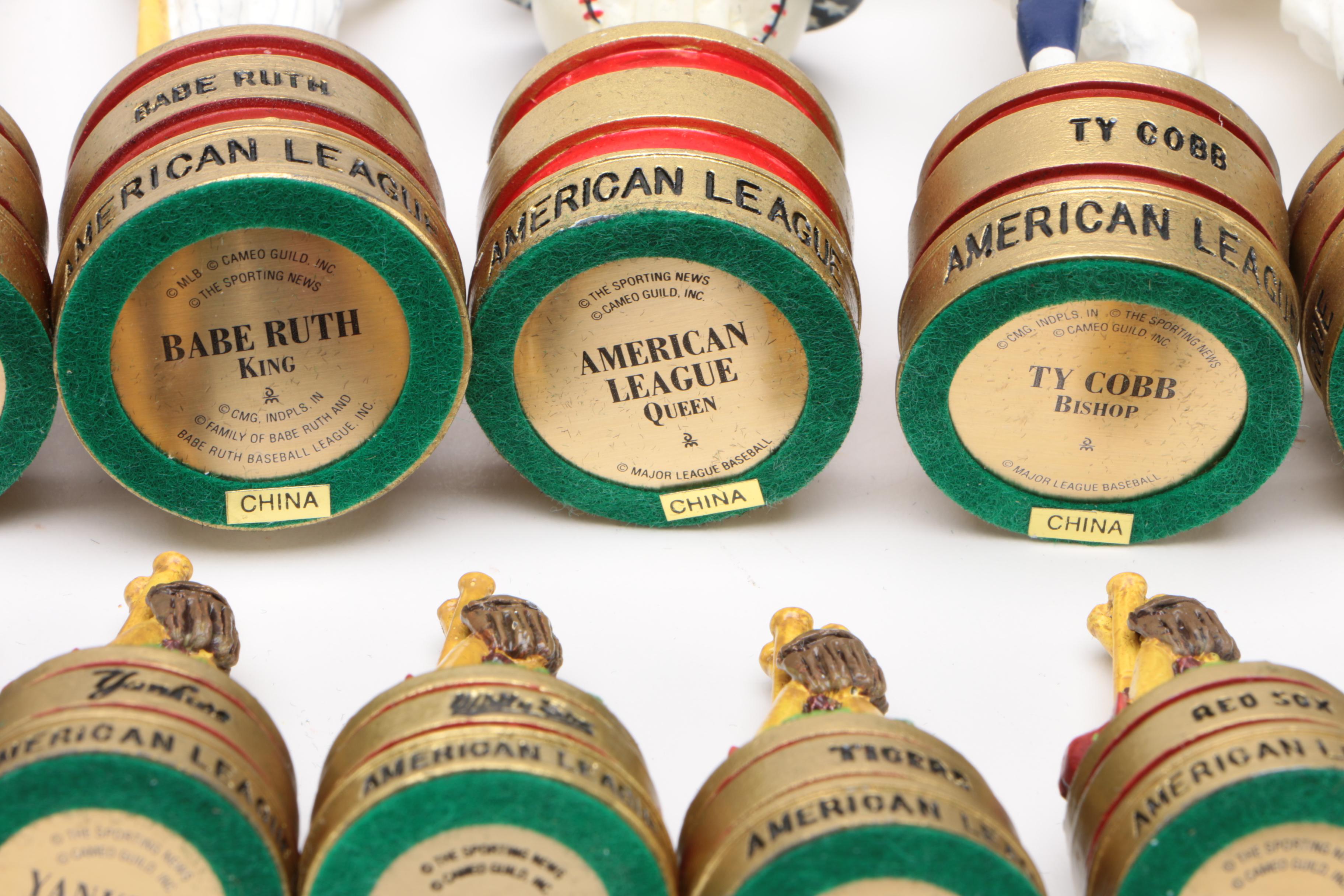 The Danbury Mint "The Baseball Chess Set"