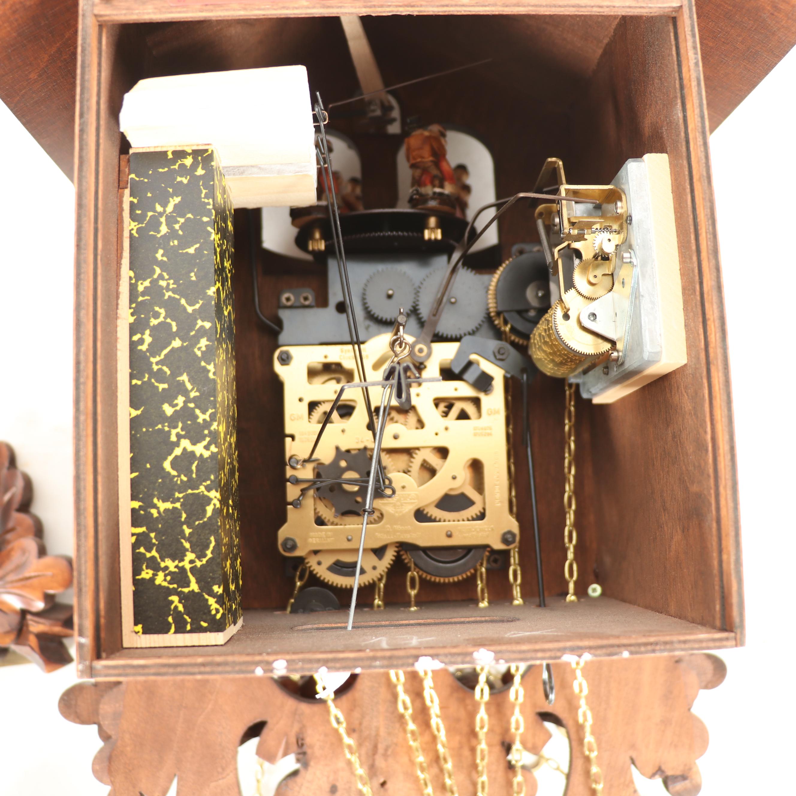 Hönes German Black Forest Cuckoo Clock with Swiss Musical Movement