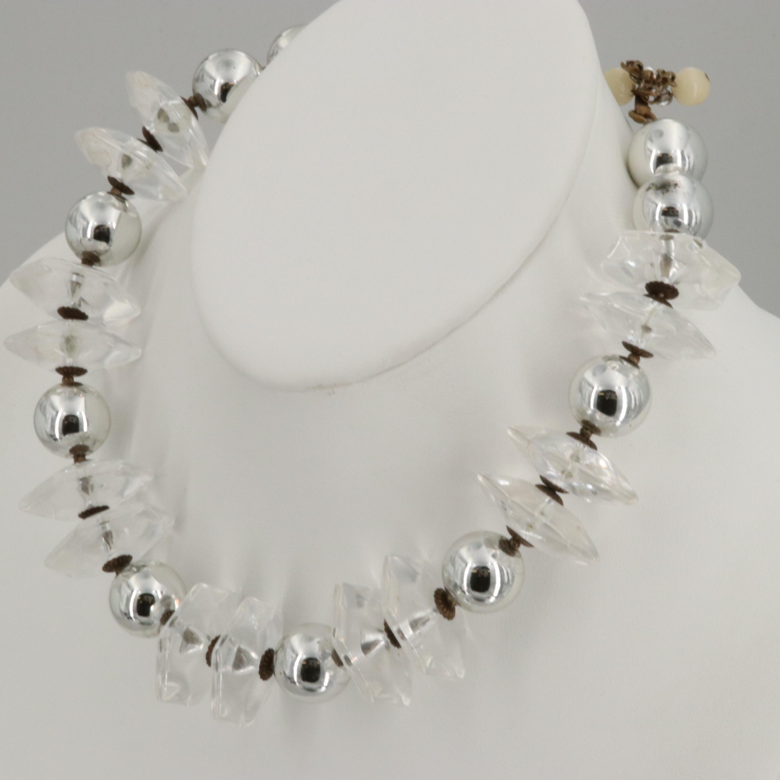 Circa 1960s Miriam Haskell Adjustable Necklace