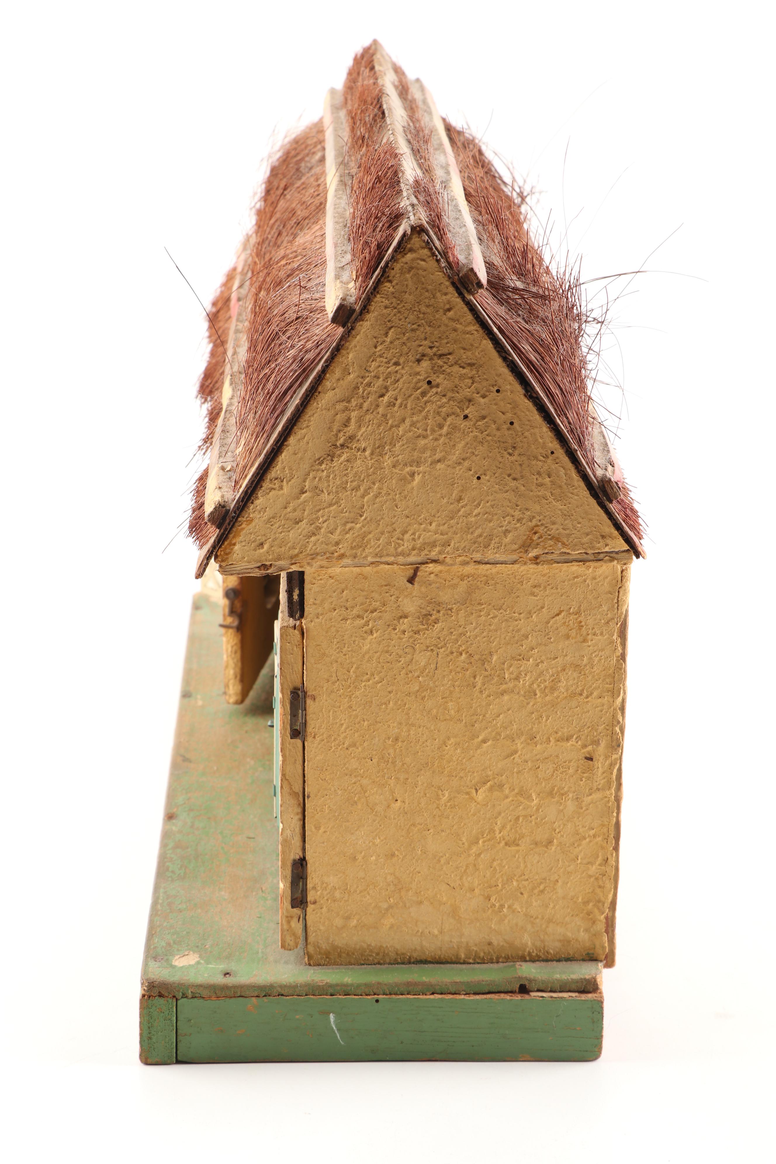 Vintage European Cottage Style Doll House, Early 20th Century