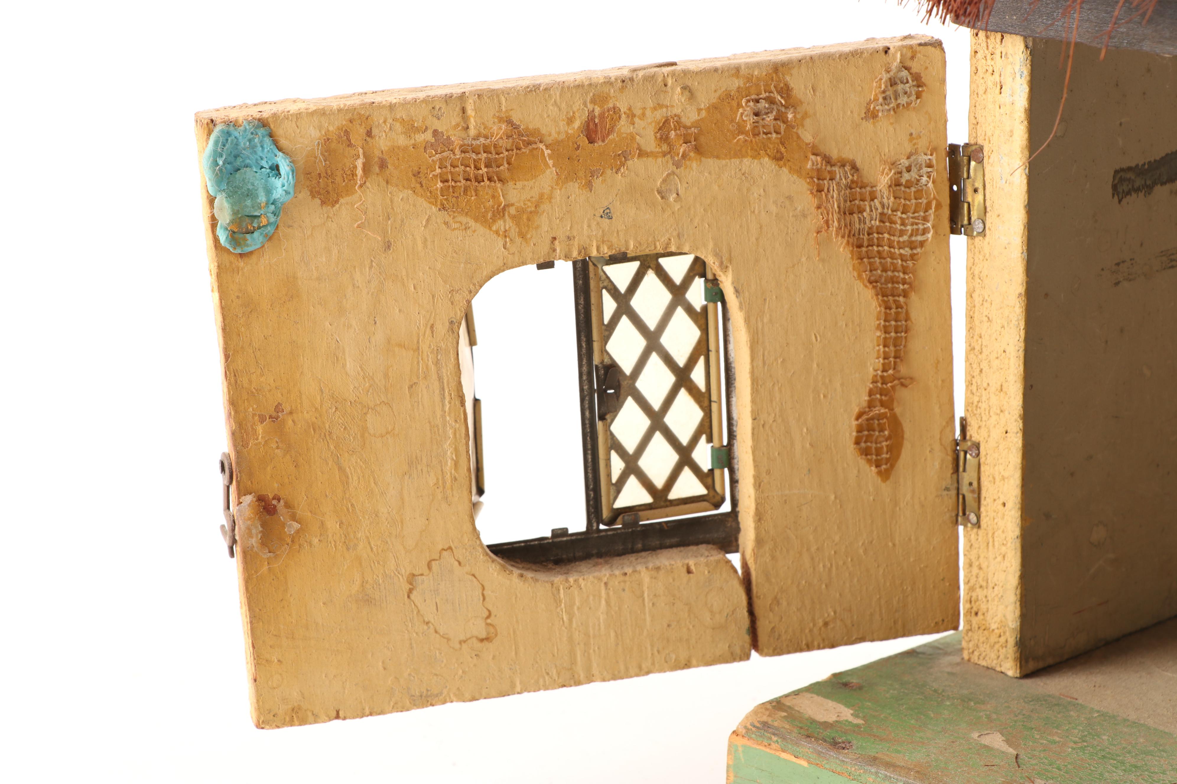 Vintage European Cottage Style Doll House, Early 20th Century