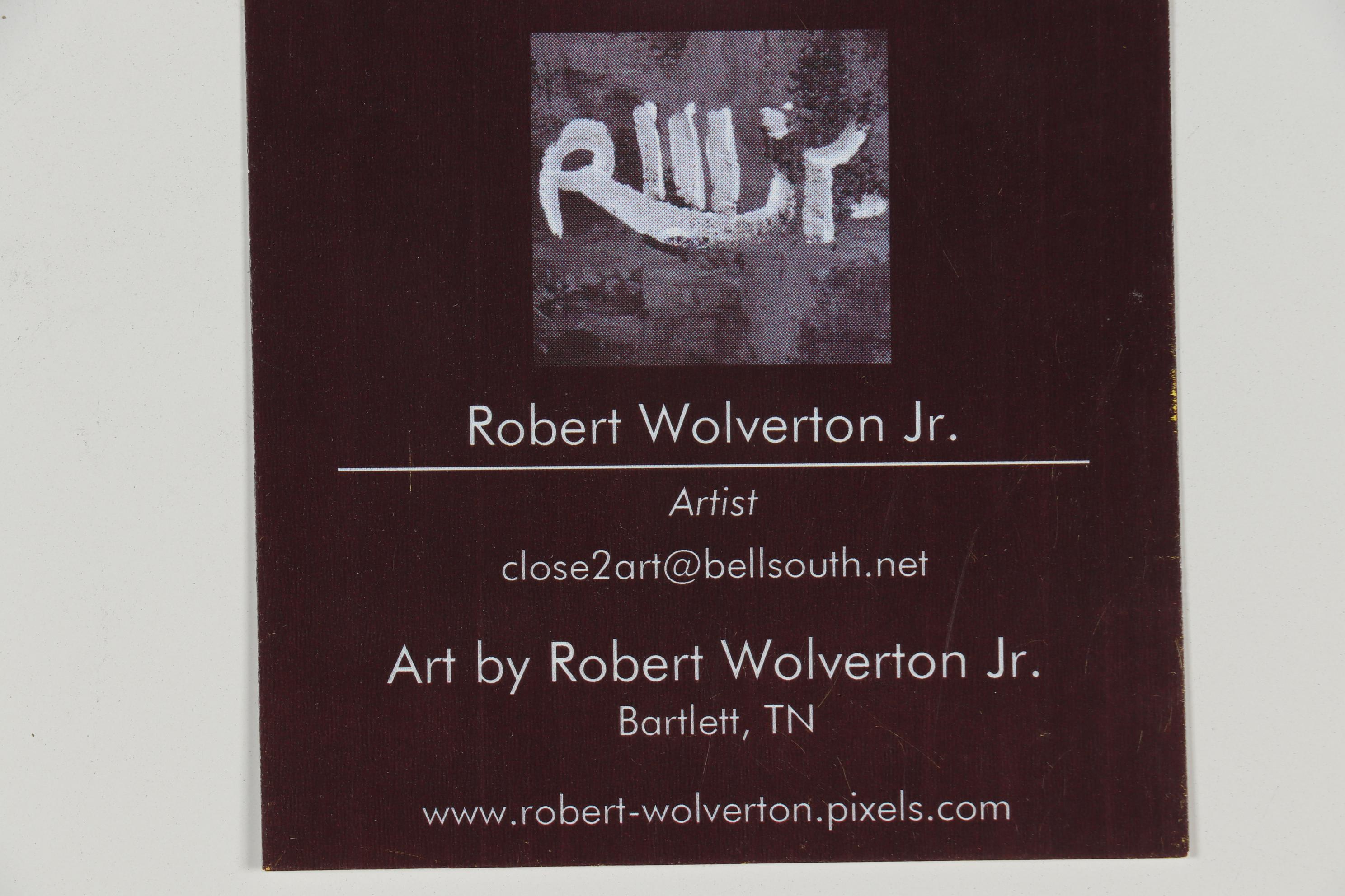 Robert Wolverton Jr. Acrylic Painting "Cosmic Debris"