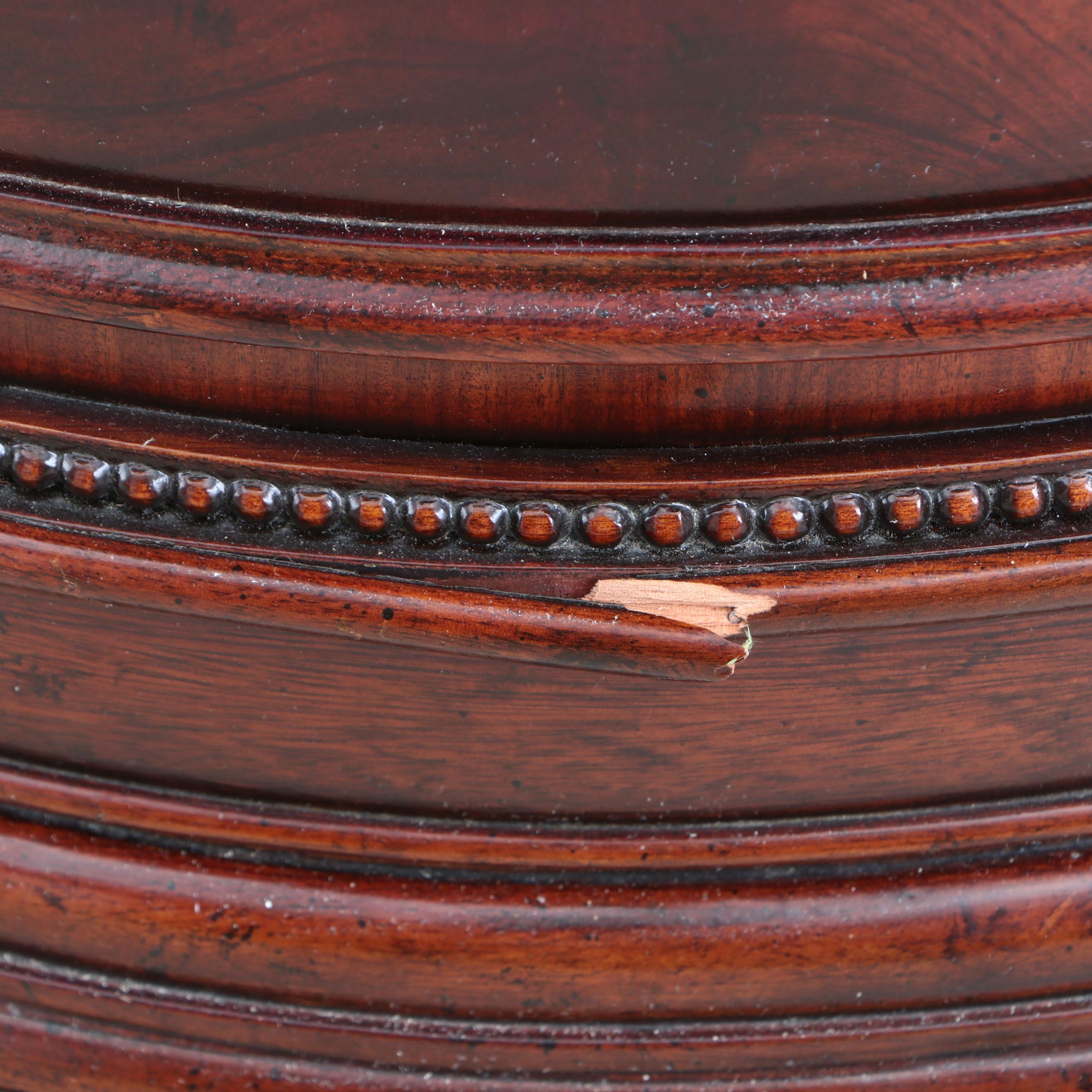 Maitland-Smith, Neoclassical Style Parcel-Gilt Mahogany and Burlwood TV Console