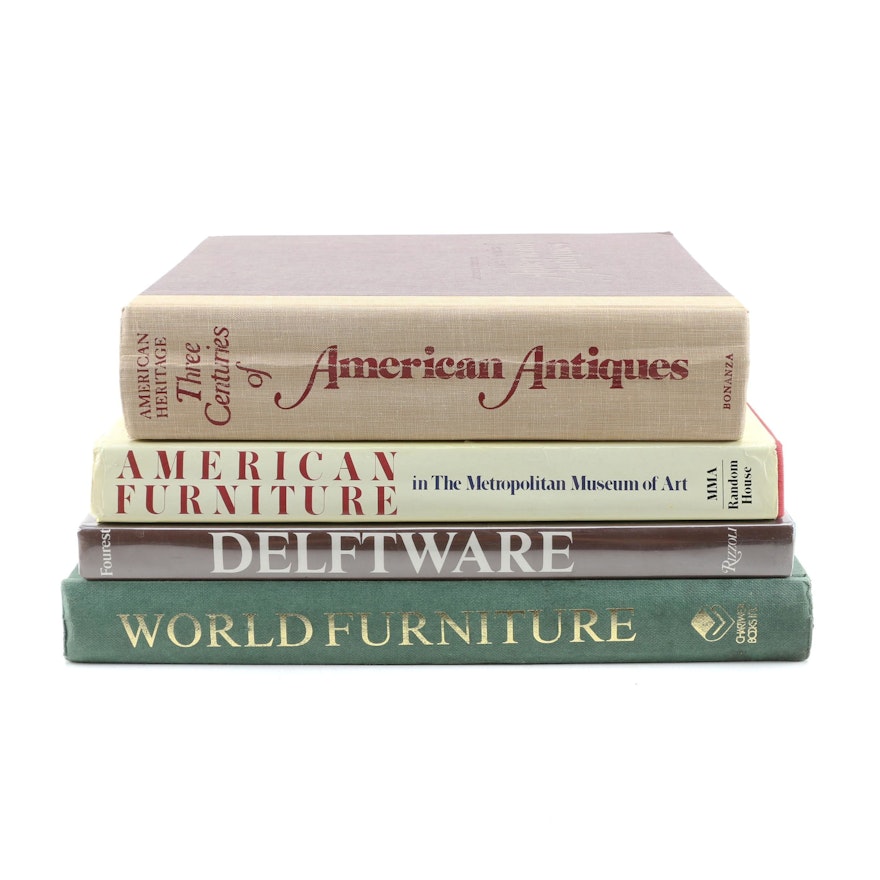 Antiques and Furniture Reference Books Including "World Furniture"