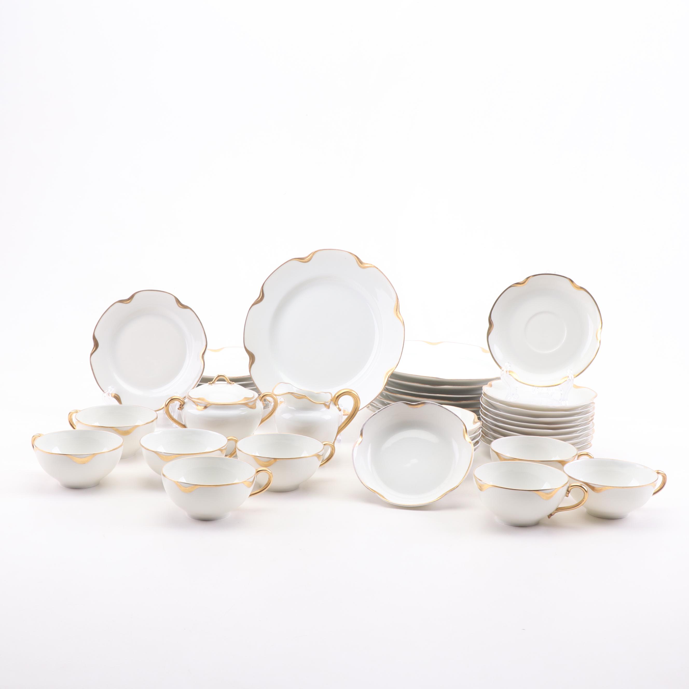 Haviland "Silver Anniversary" Limoges Porcelain Dinnerware