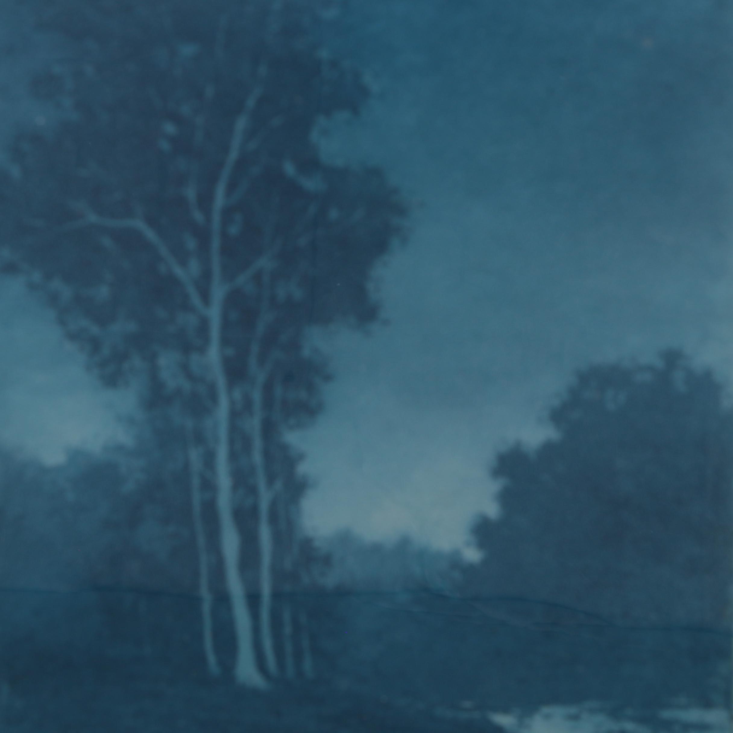 Edward Timothy Hurley Aquatint Etching "Memories, Dry Creek"