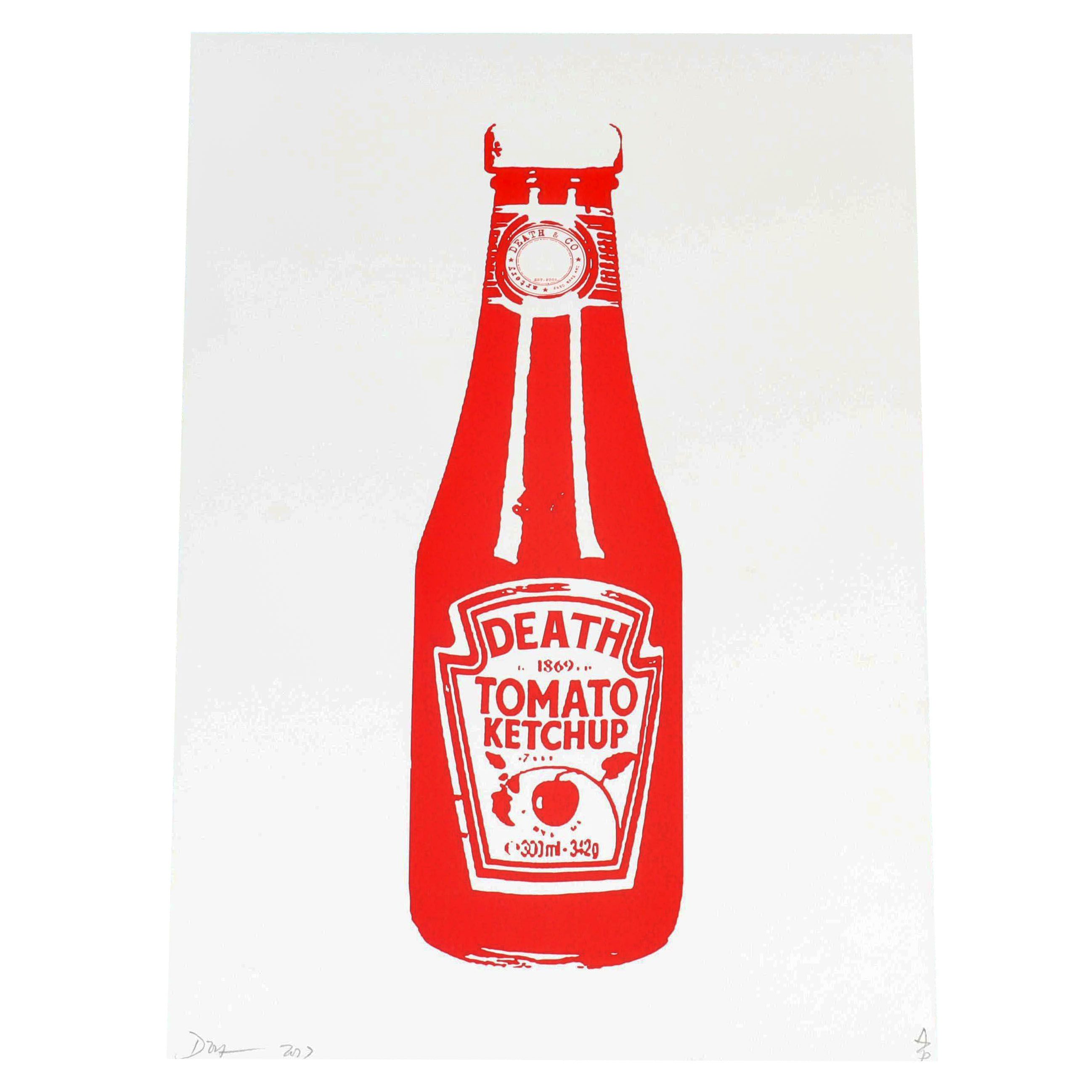 Deathy NYC Death Ketchup Graphic Print