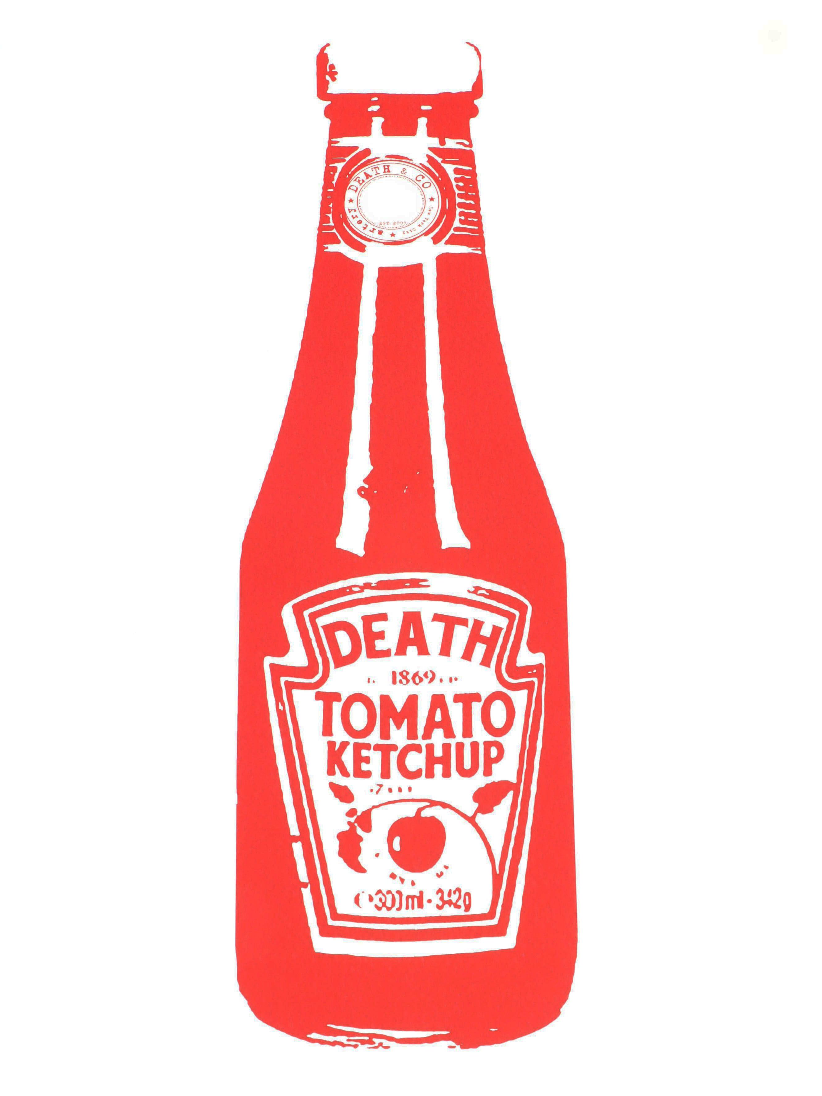 Deathy NYC Death Ketchup Graphic Print