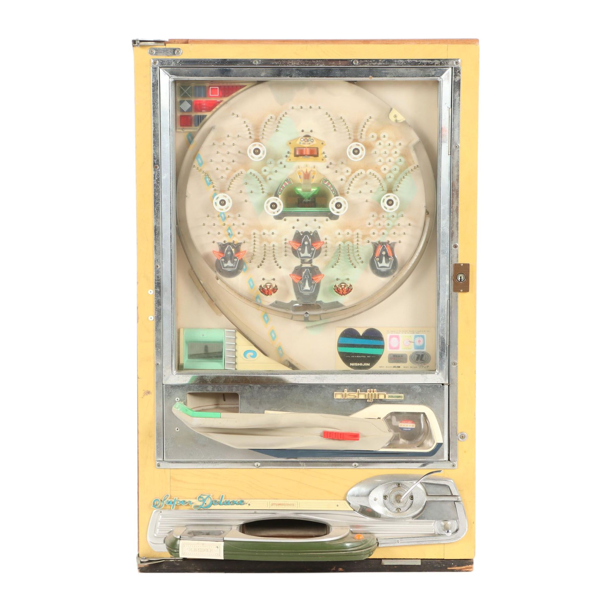 Nishijin Super Deluxe Pachinko Machine, 1974